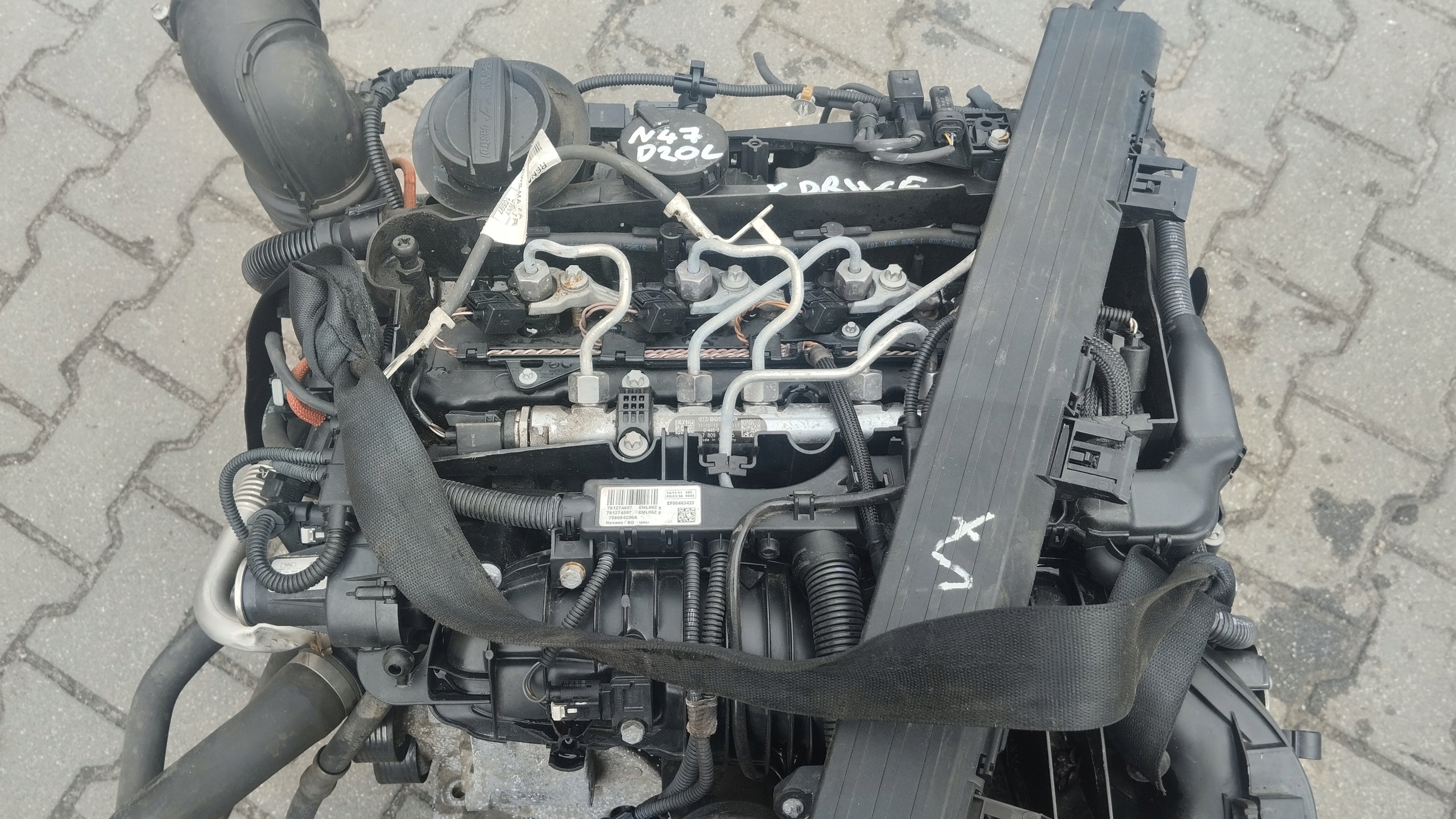 Moteur N47 D20 C — vue 1
