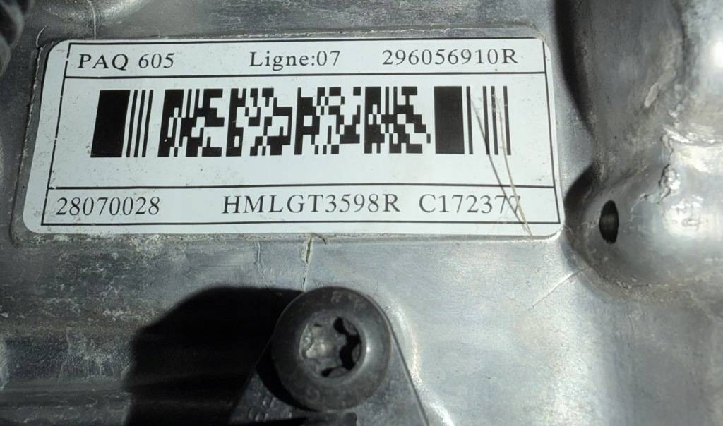 Moteur 5AQ 605 — vue 4