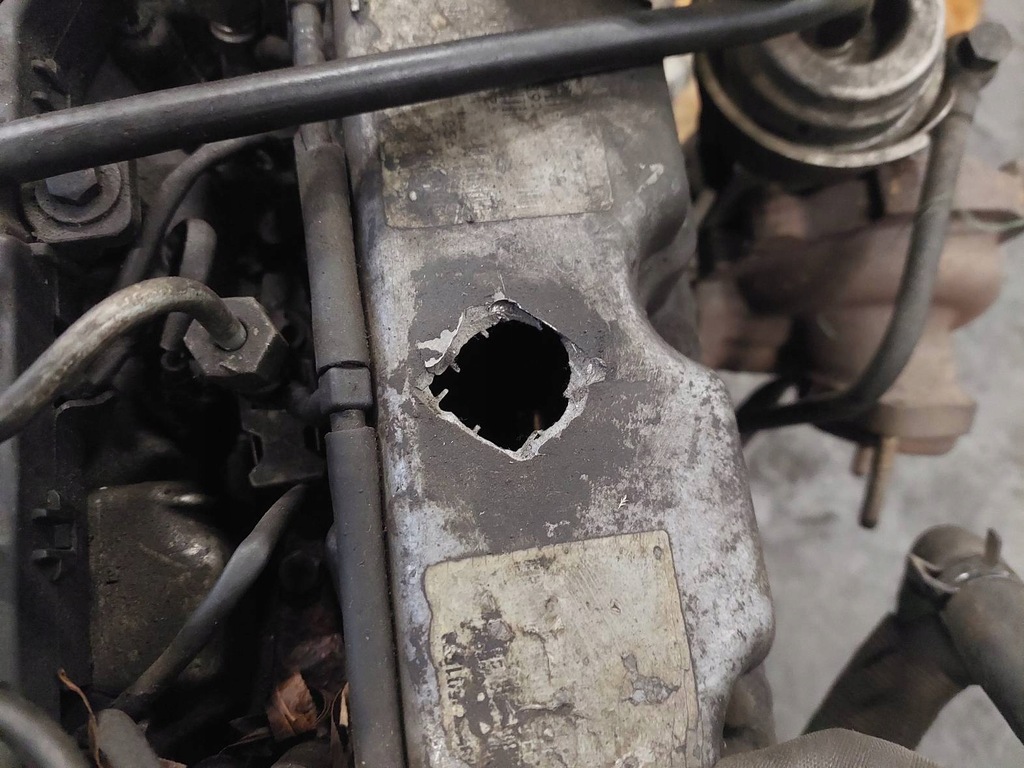 Moteur D20DT — vue 2