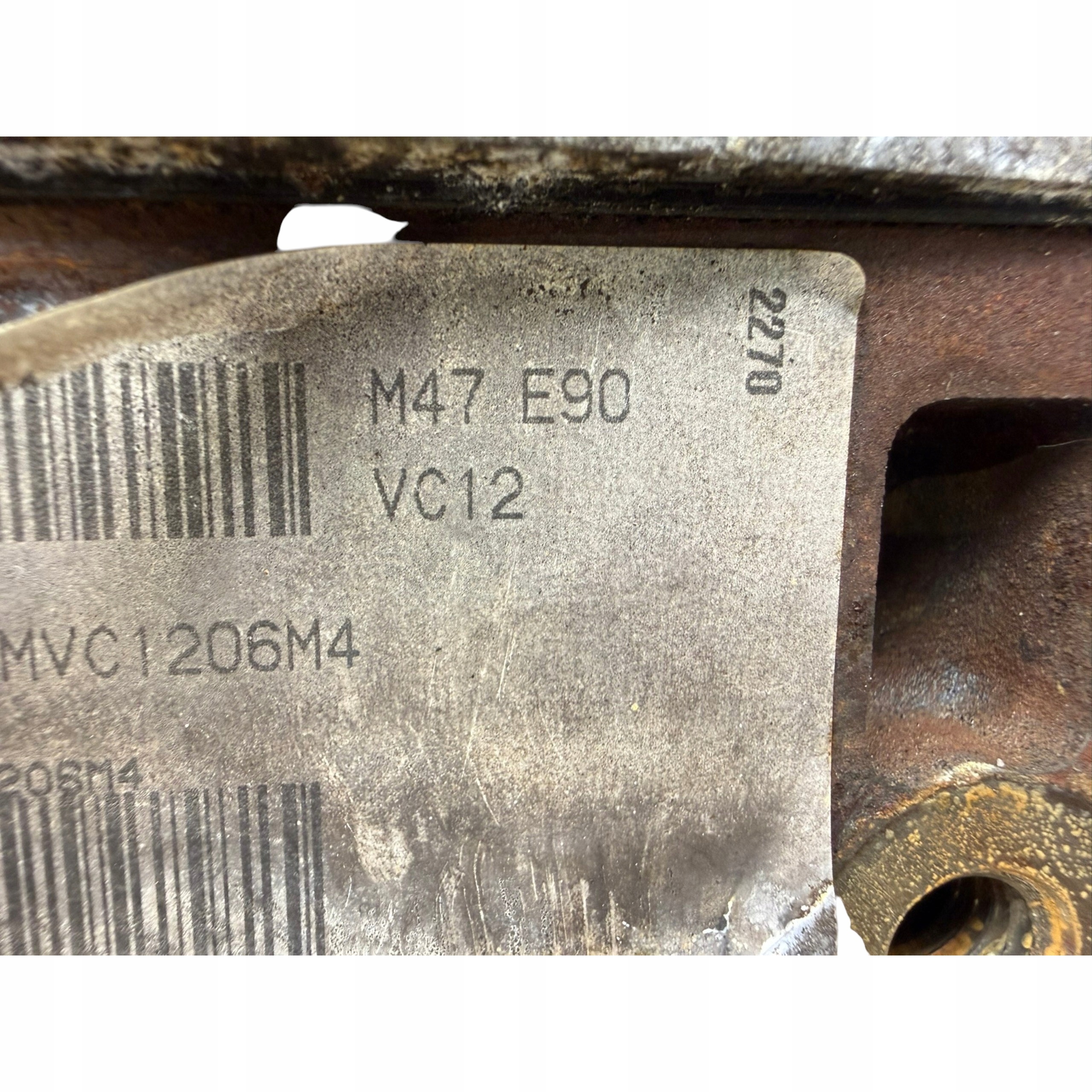 Moteur M47 D20 (204D4) — vue 3
