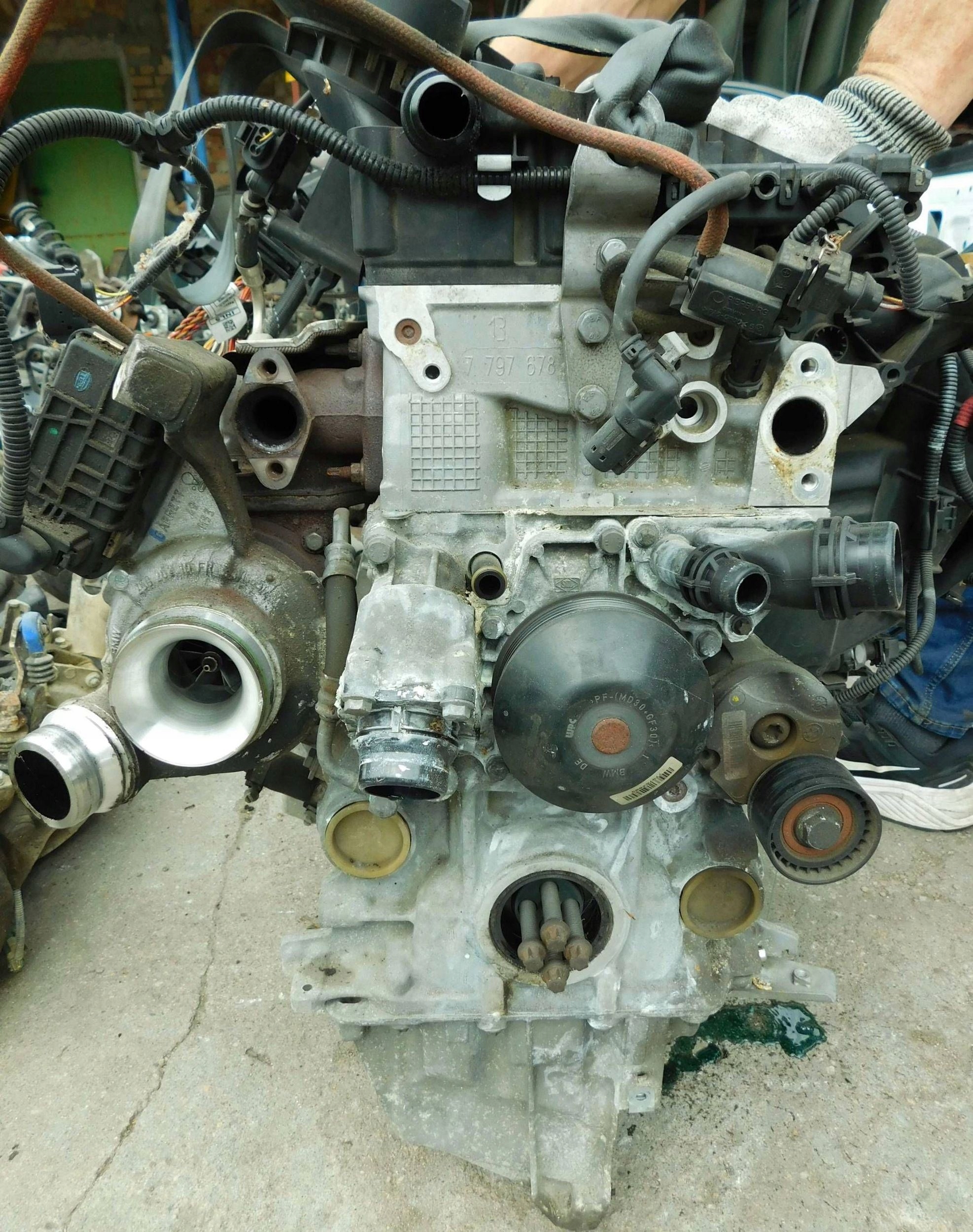 Moteur N47 D20 C — vue 3