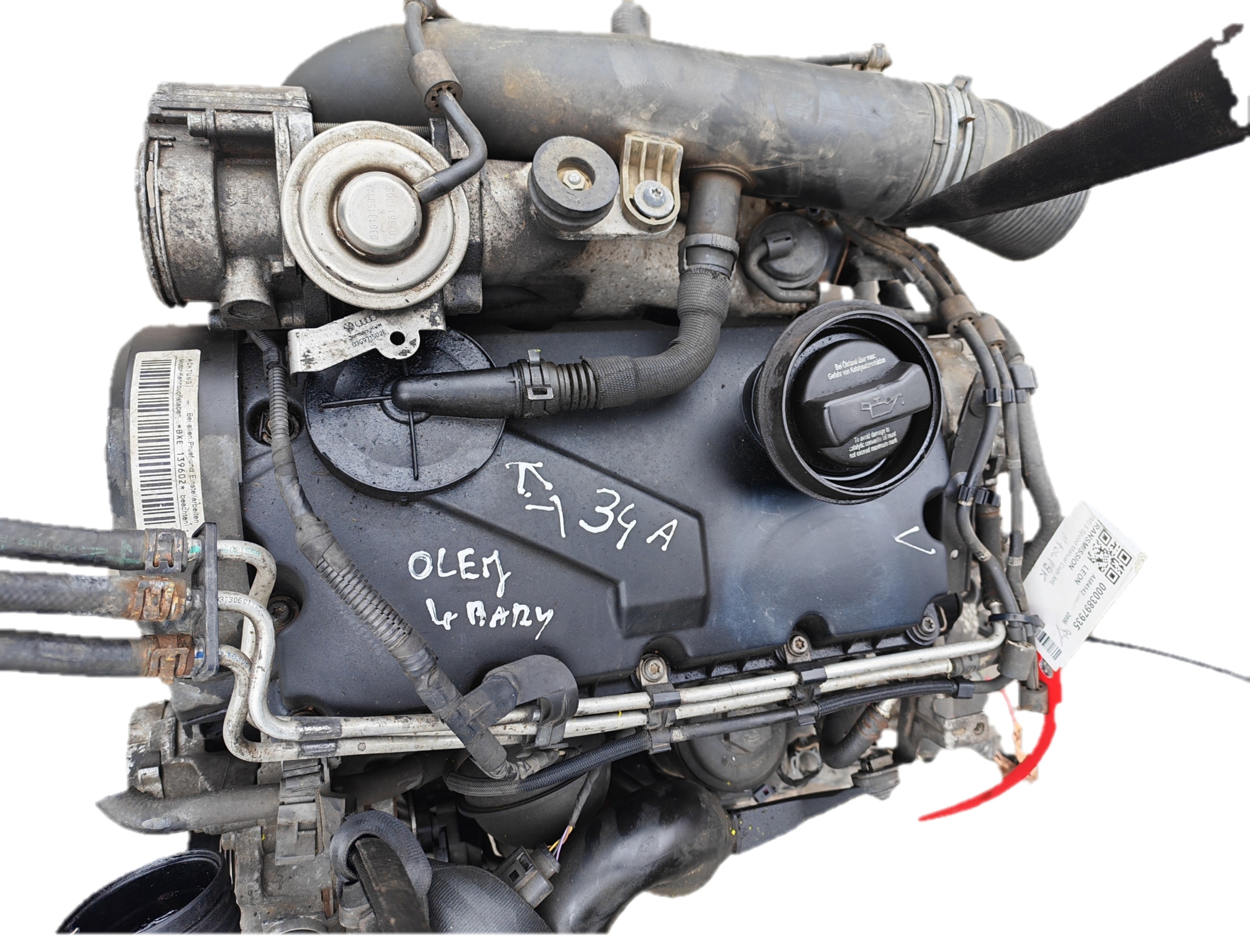 Moteur BXE — vue 1