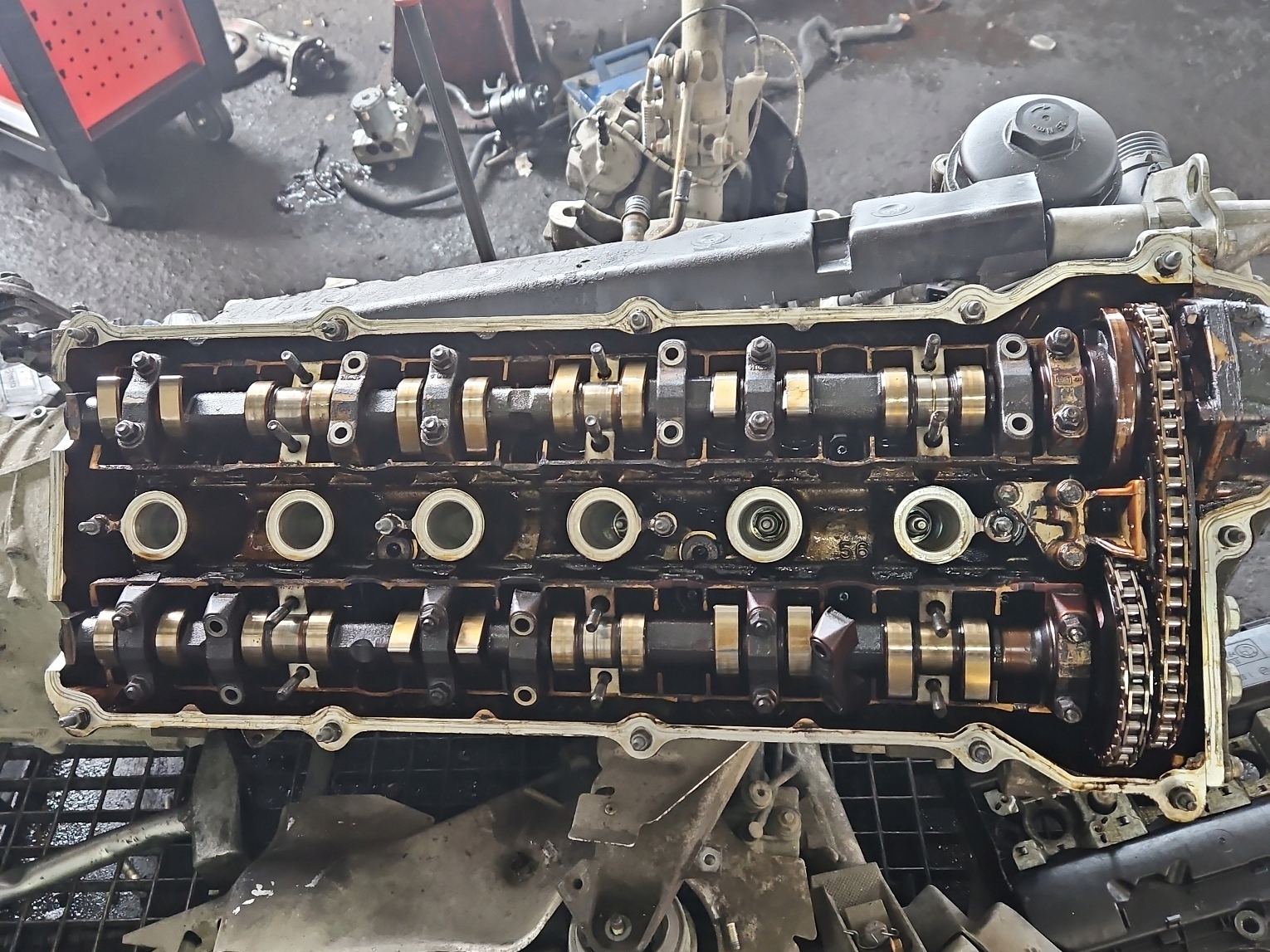Moteur M52 B25 (256S3) — vue 1