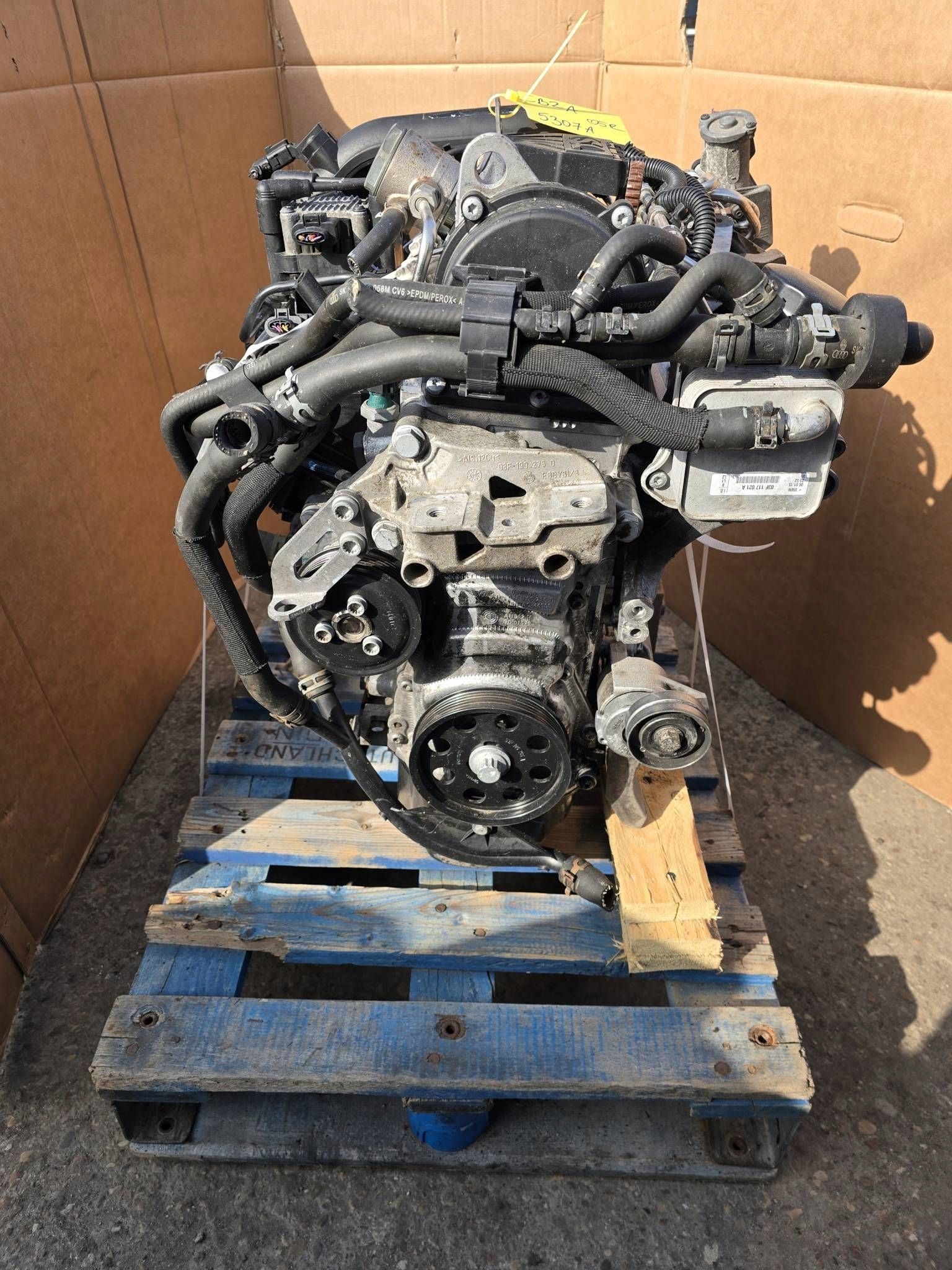 Moteur CBZA — vue 1