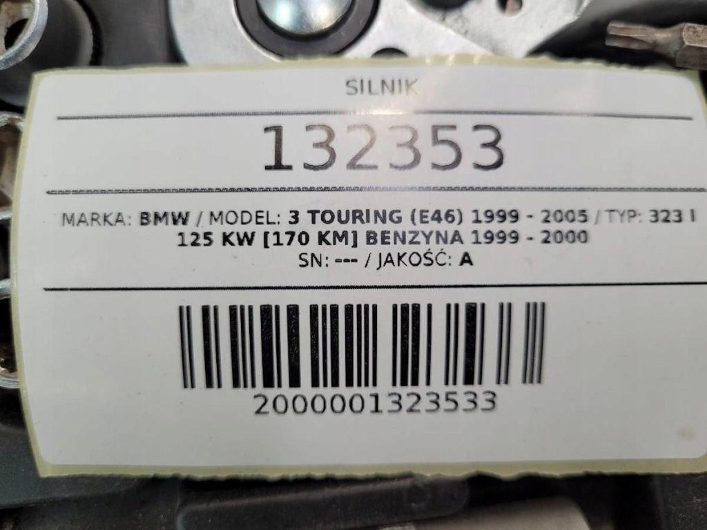 Moteur M54 B22 (226S1) - Image 4