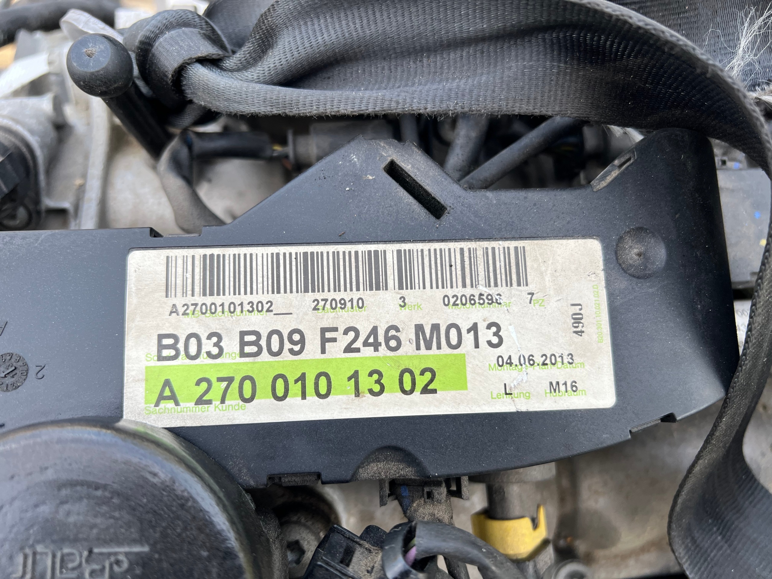 Moteur M 270.910 - Image 8