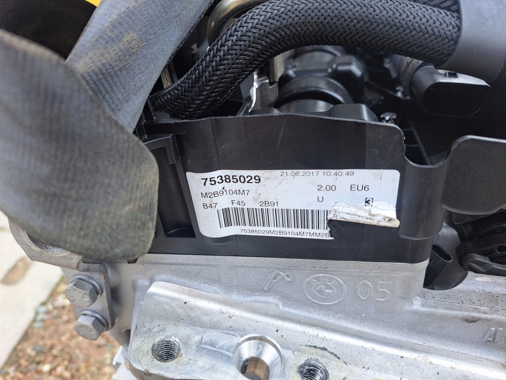 Moteur B47 C20 A — vue 3