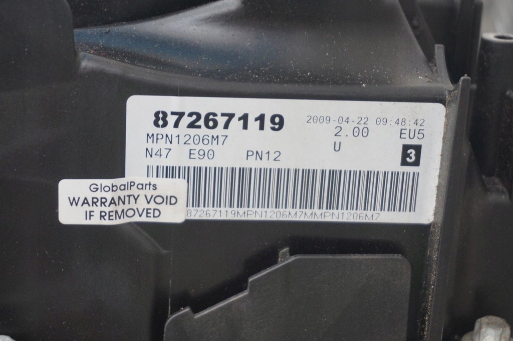 Moteur N47 D20 C — vue 6