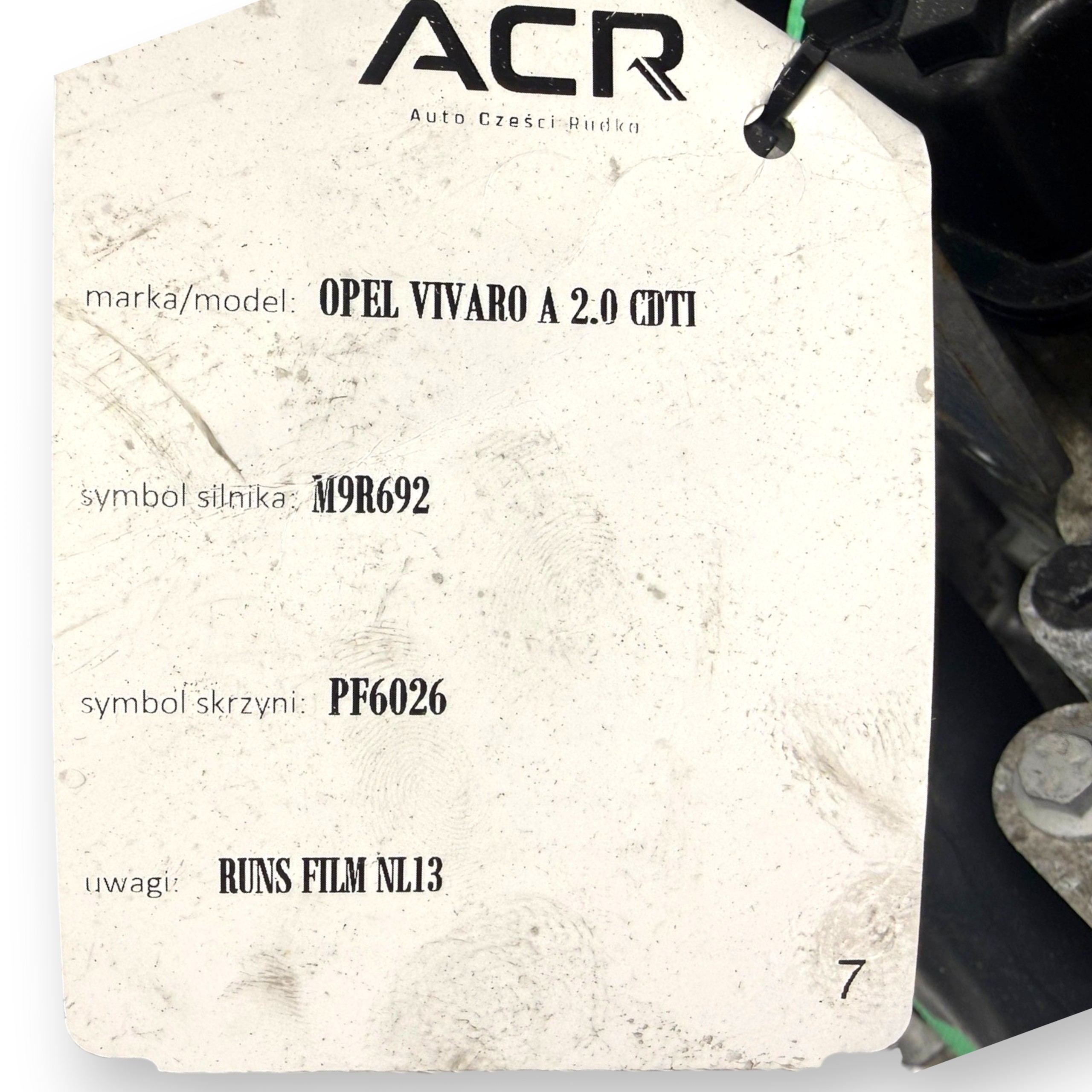 Moteur M9R 692 - Image 12