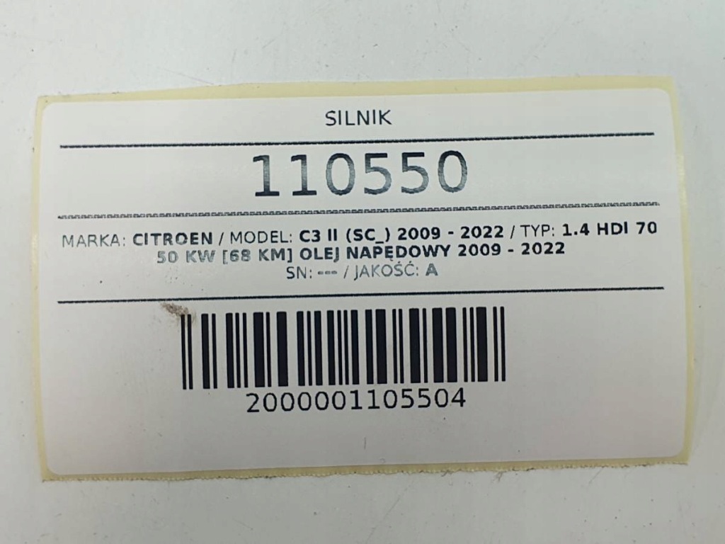 Moteur 8HZ (DV4TD) — vue 5
