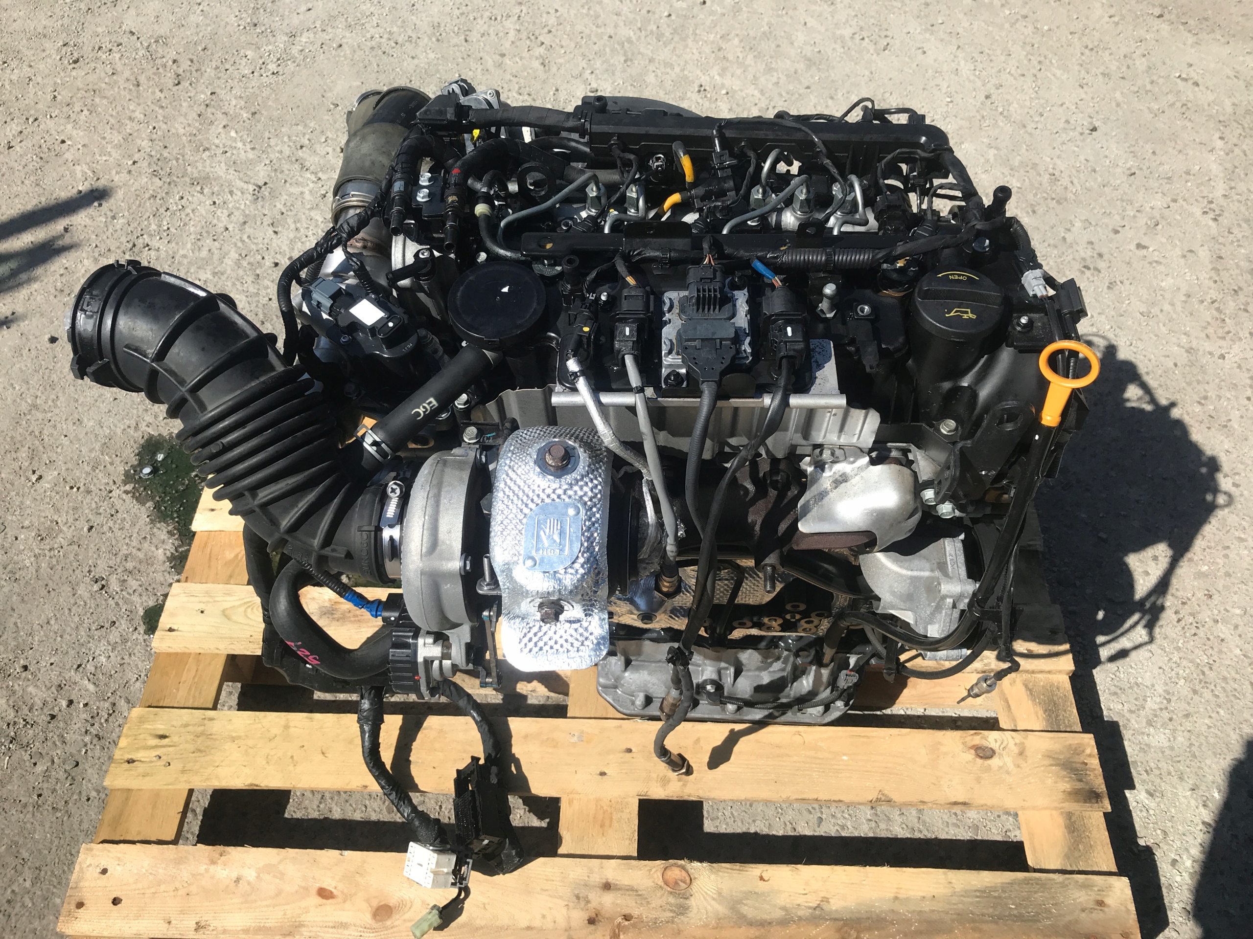 Moteur D4HB — vue 1