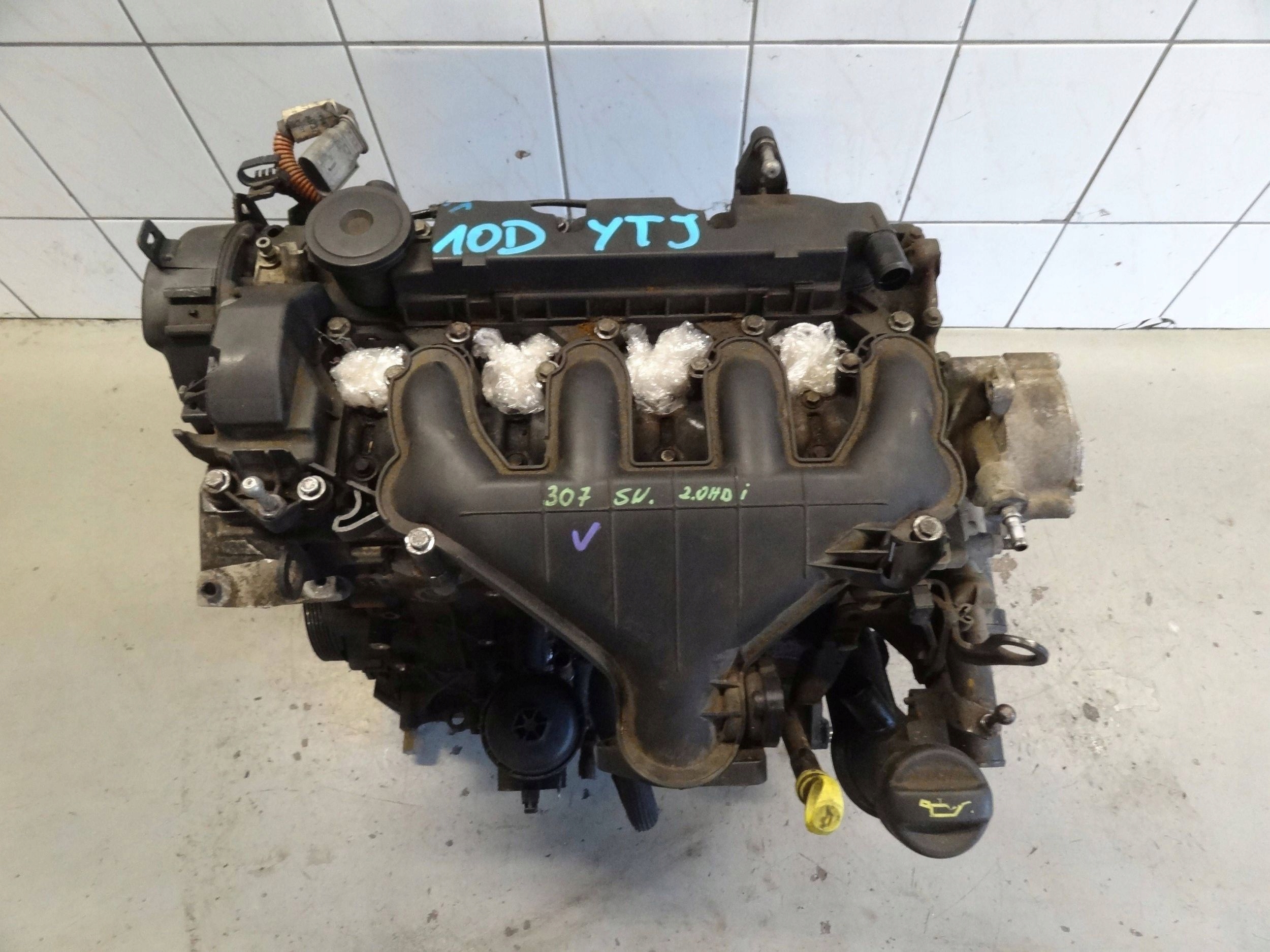 Moteur RHR (DW10CB) — vue 1