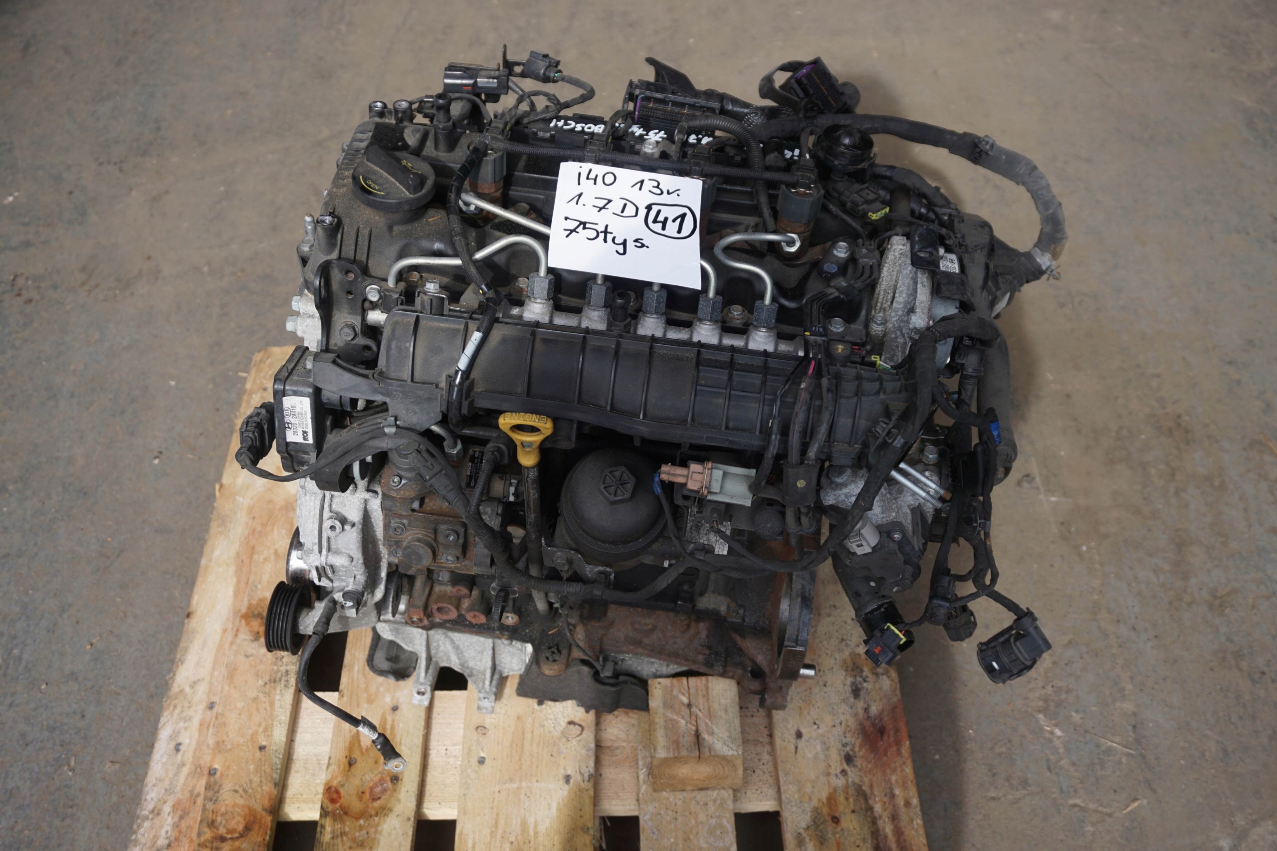 Moteur D4FD — vue 1