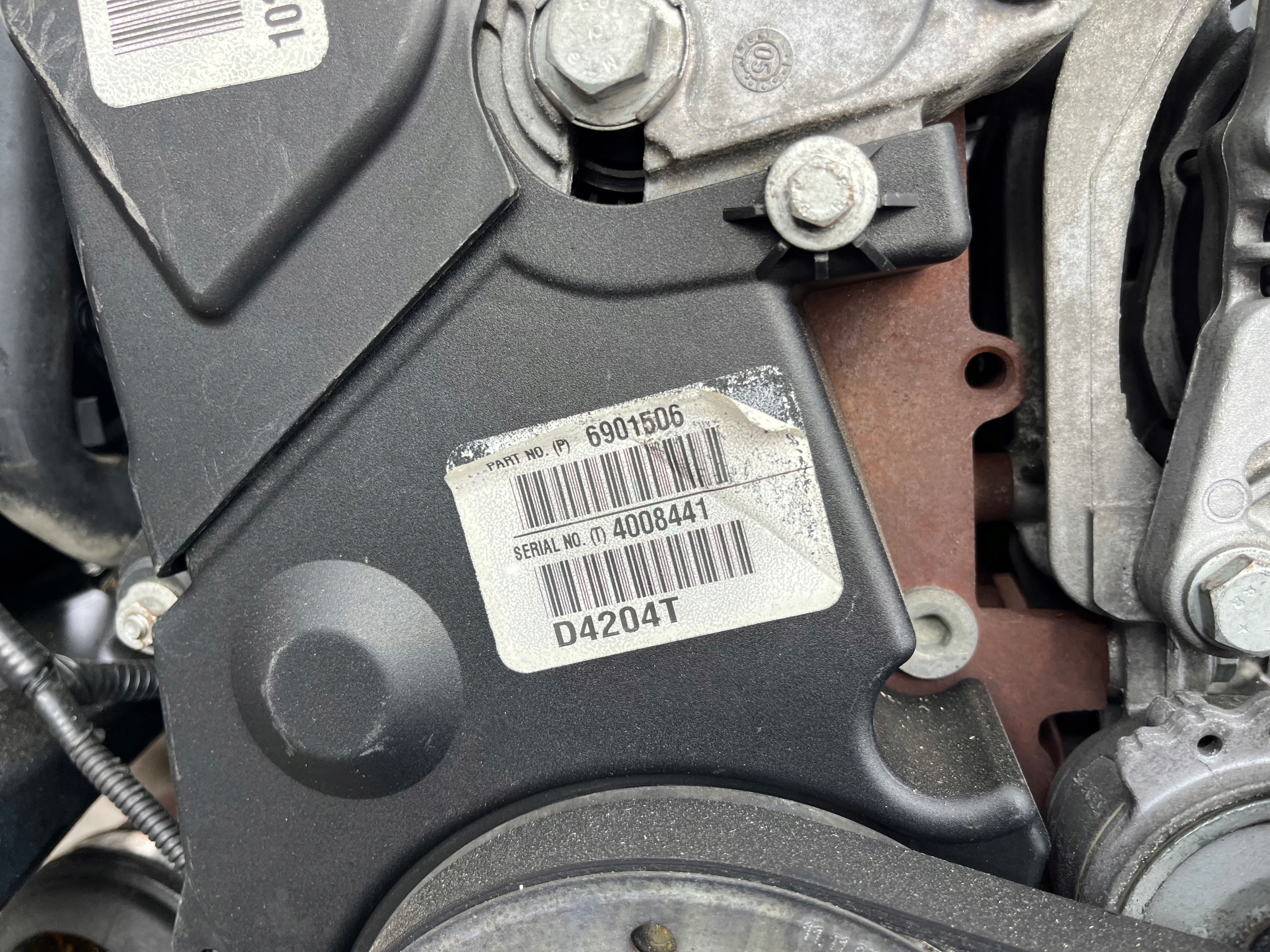 Moteur D 4204 T — vue 13