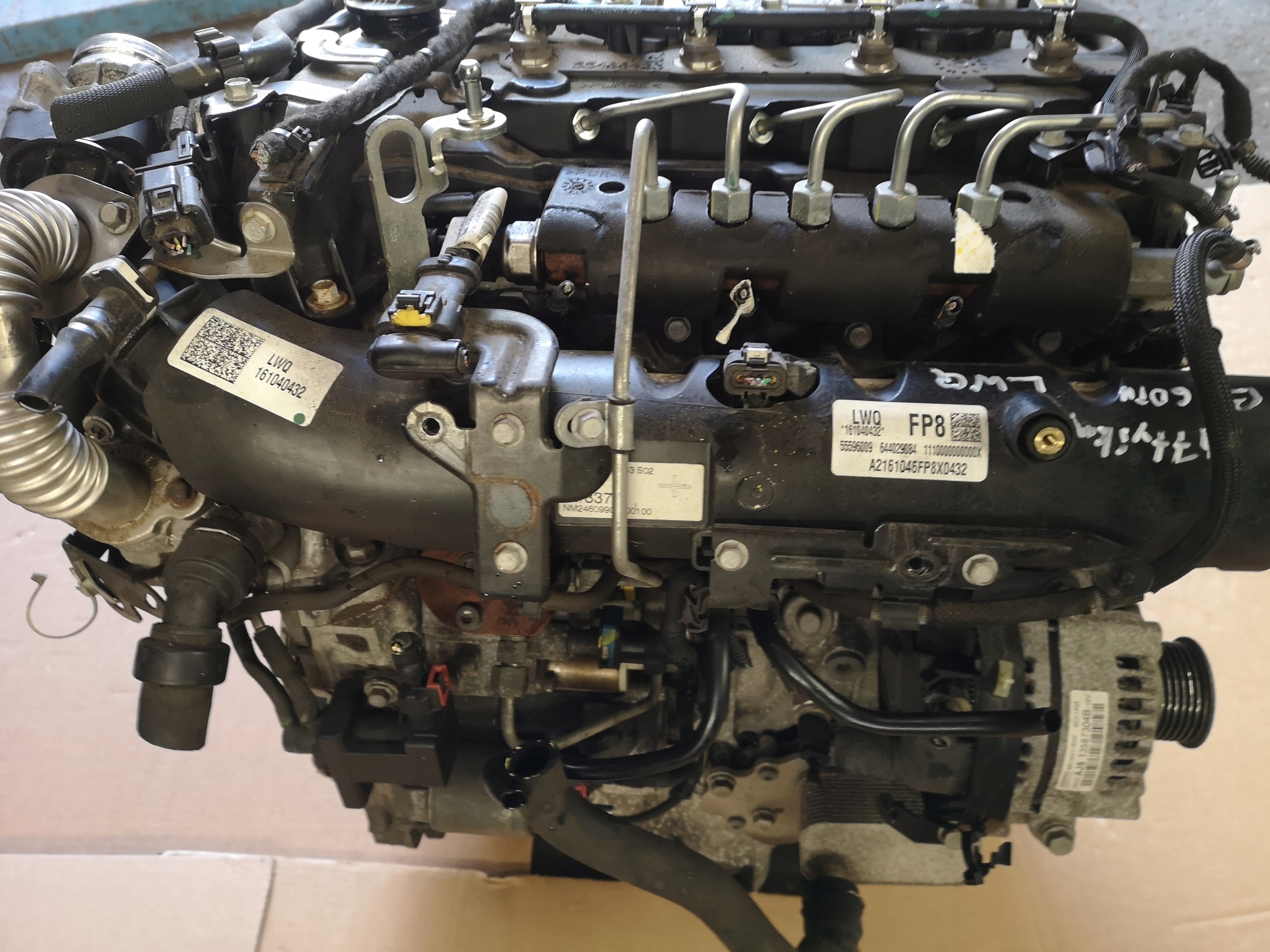 Moteur B 16 DTH — vue 3