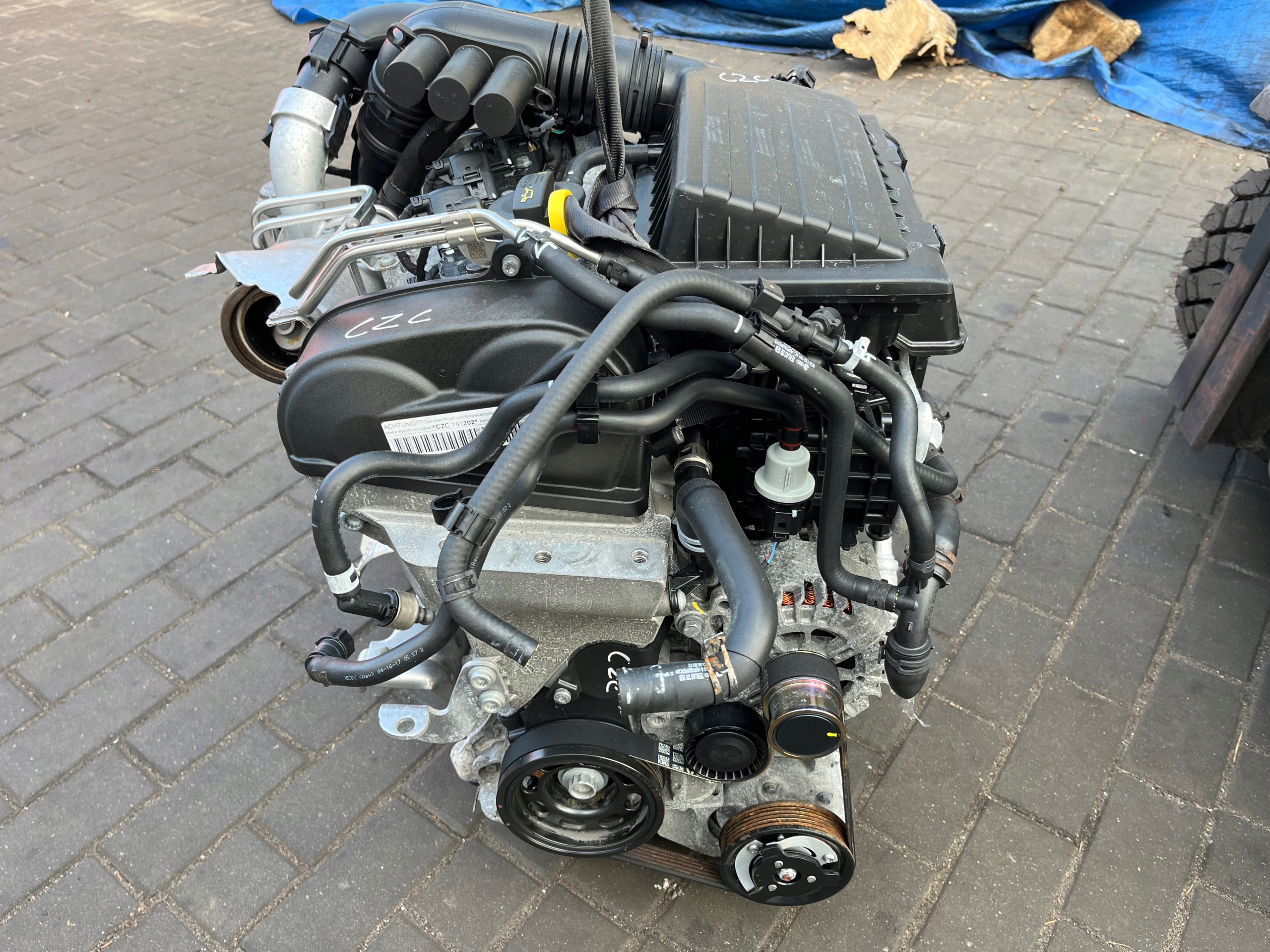 Moteur CZCA — vue 3