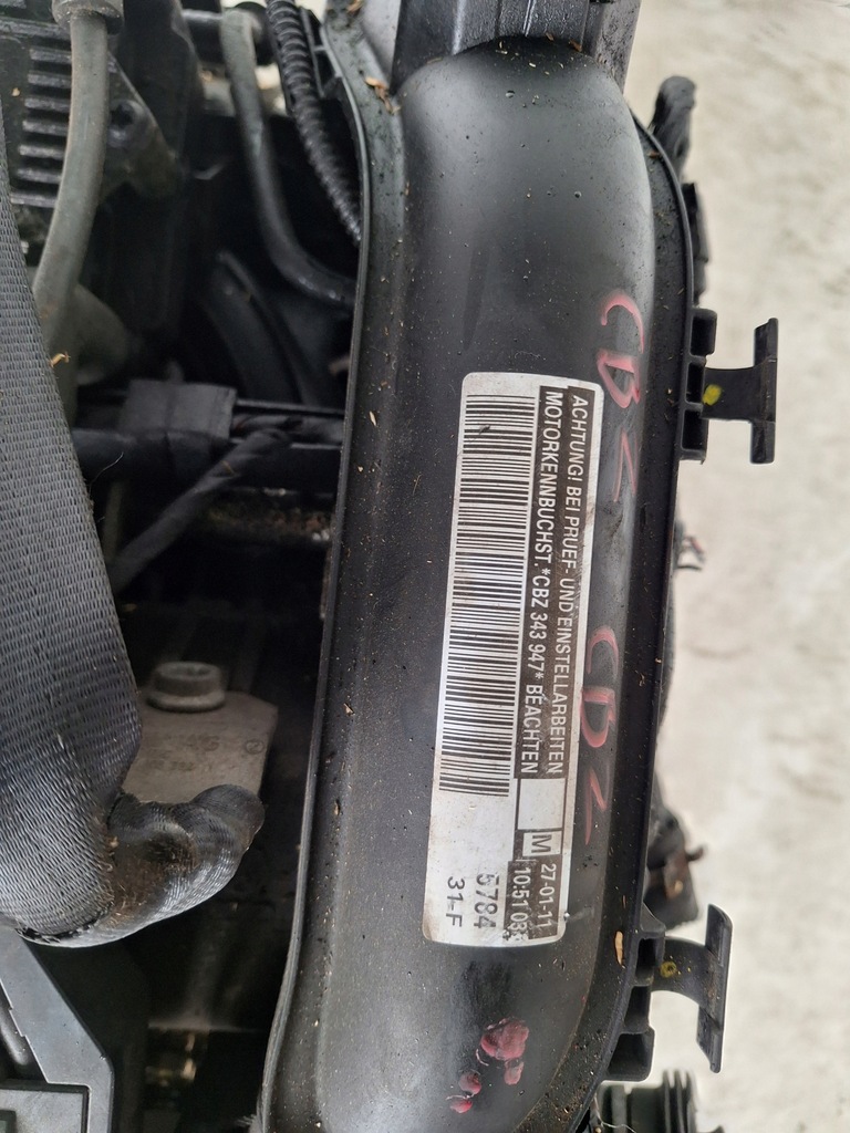 Moteur CBZA — vue 2