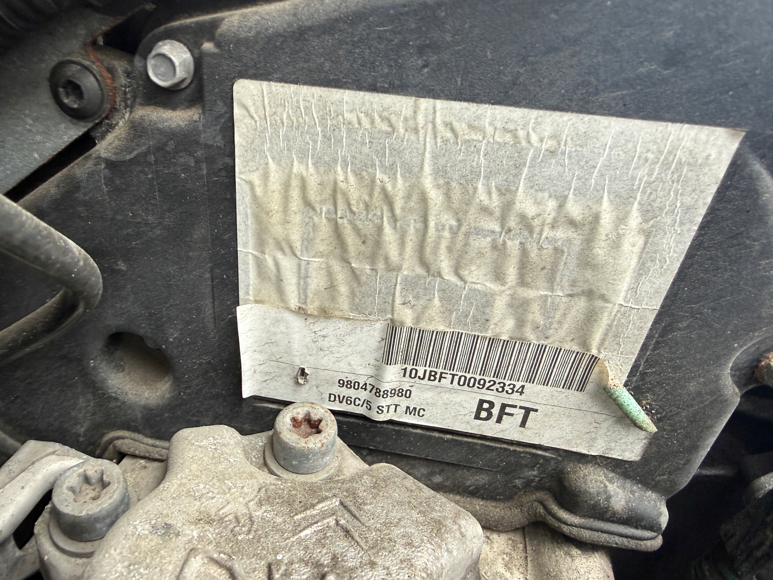 Moteur BHX (DV6C) - Image 1