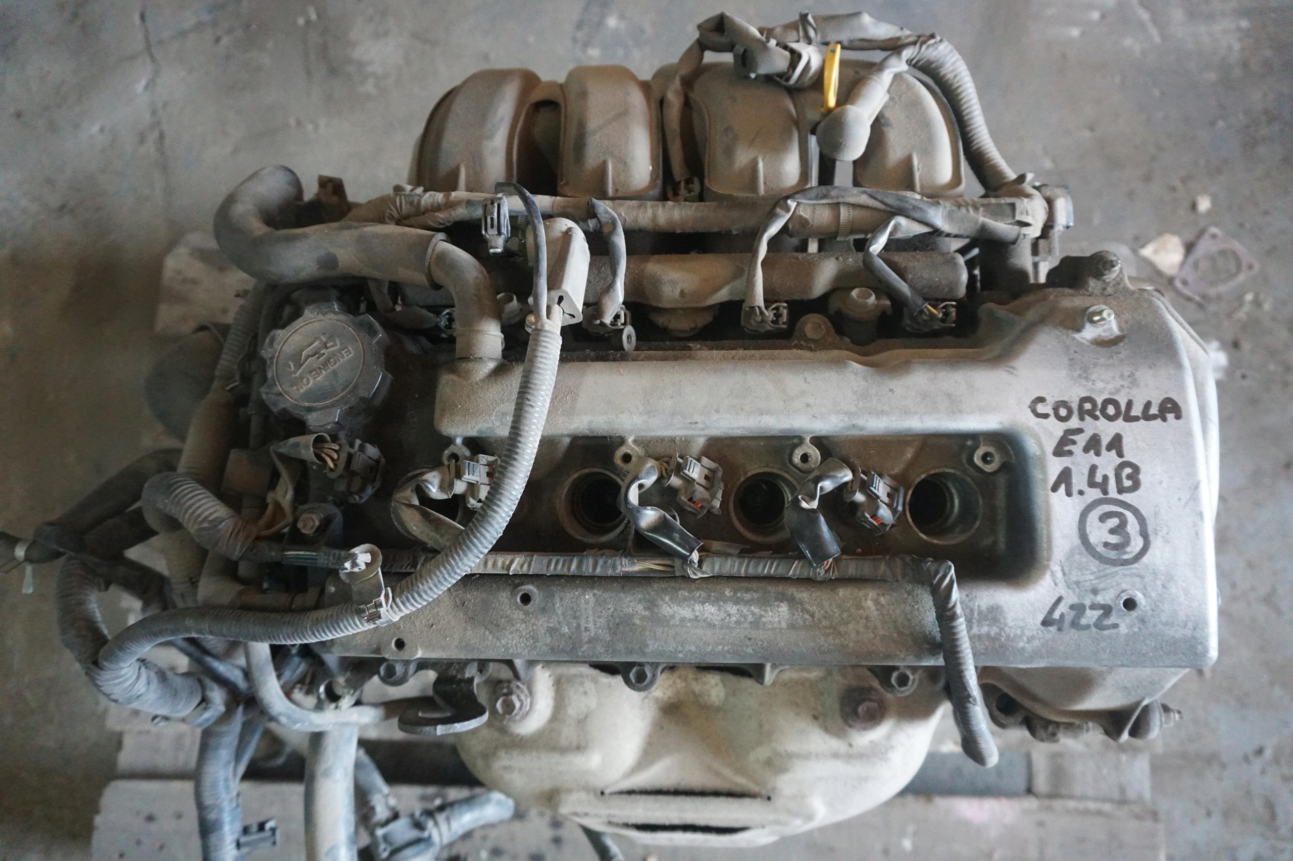 Moteur 4ZZ-FE — vue 1