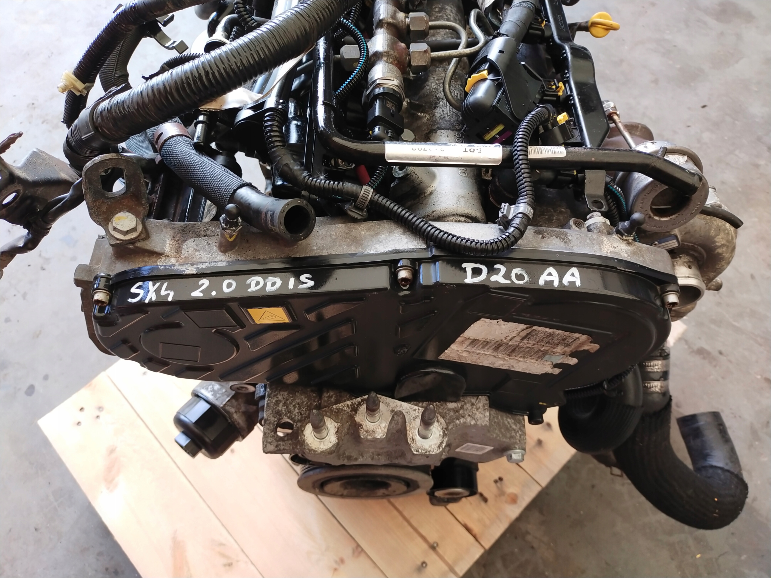 Moteur D20AA — vue 4
