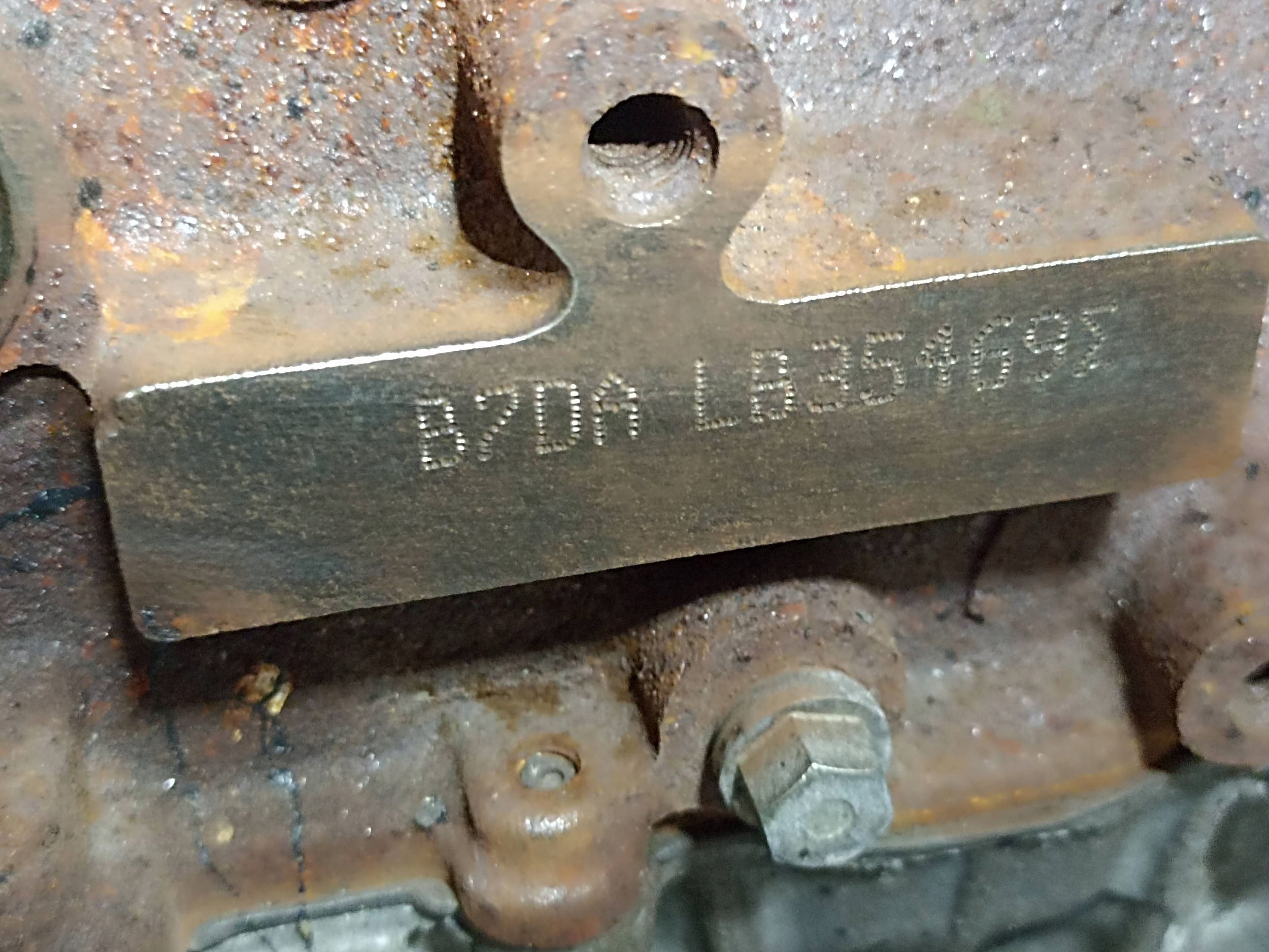 Moteur B7DA — vue 8