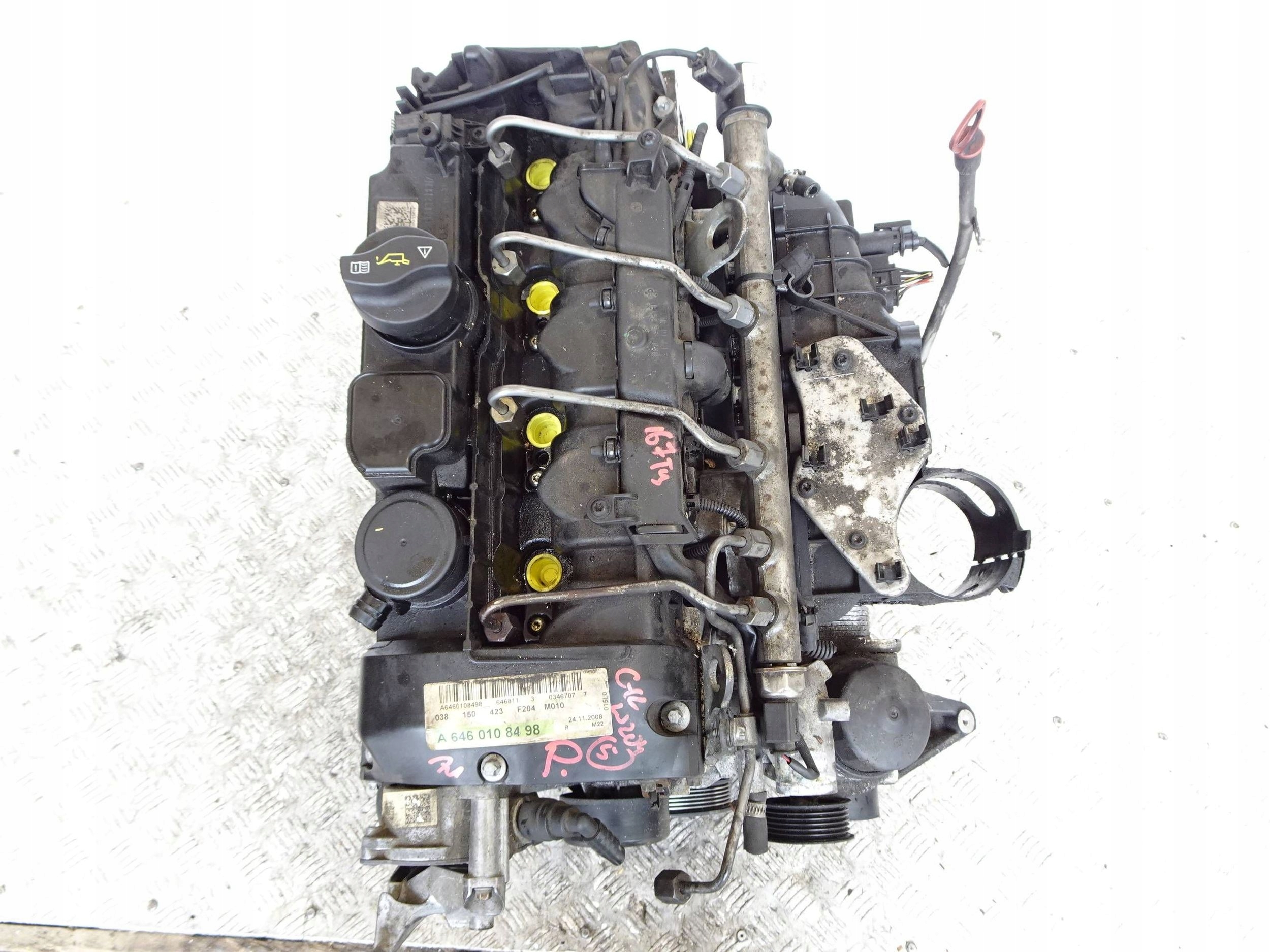 Moteur M 156.985 — vue 6