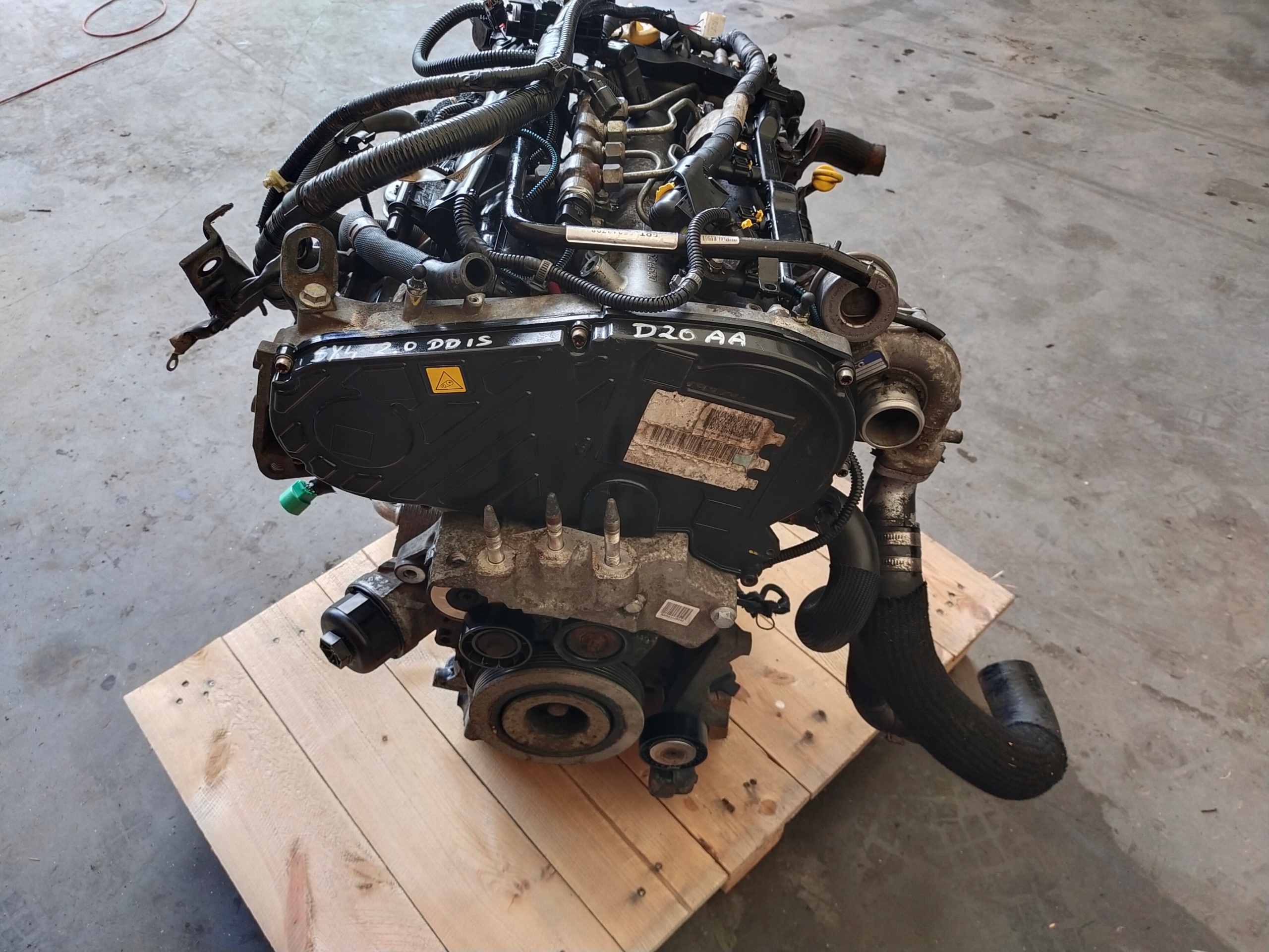 Moteur D20AA — vue 3