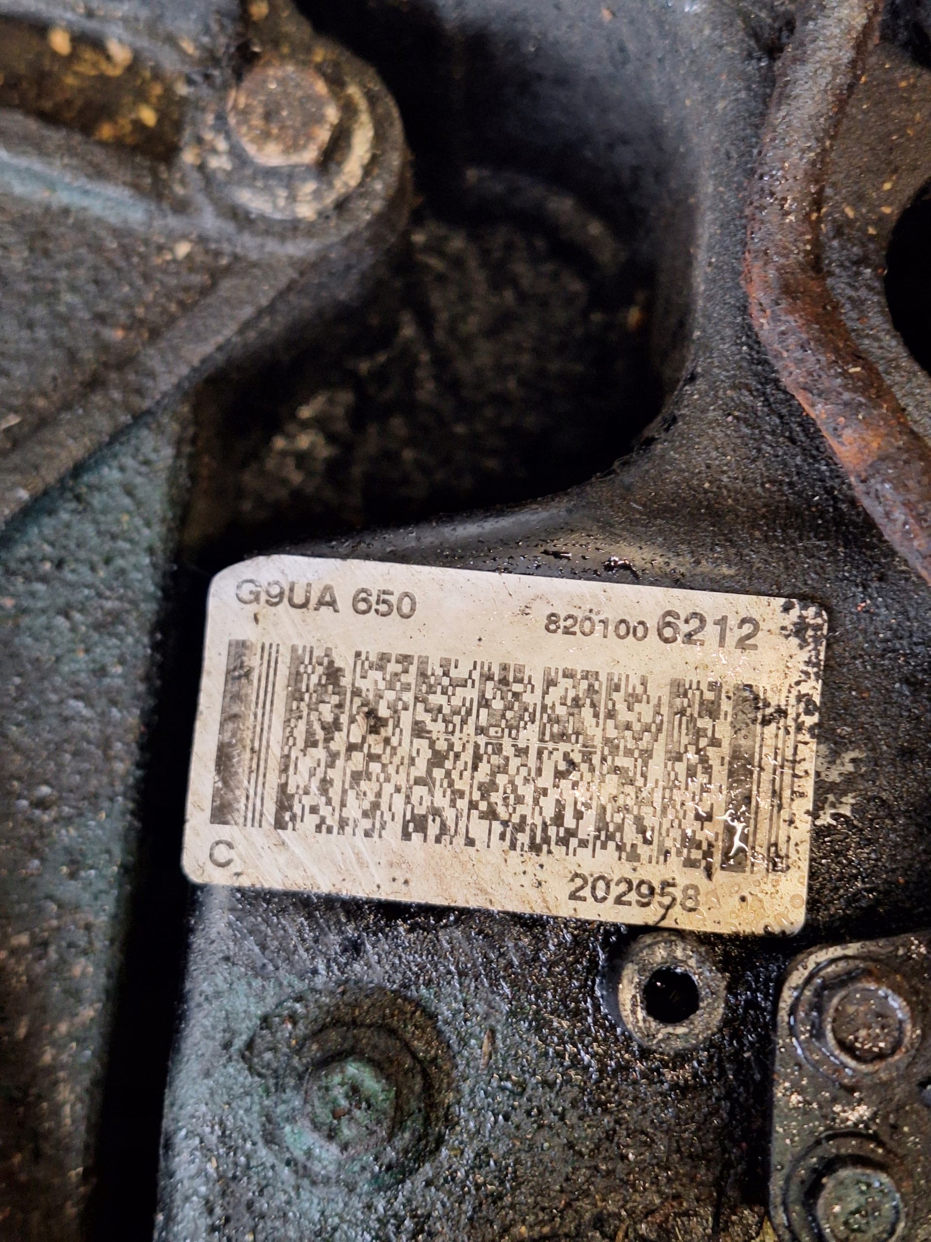 Moteur G9U 632 — vue 2