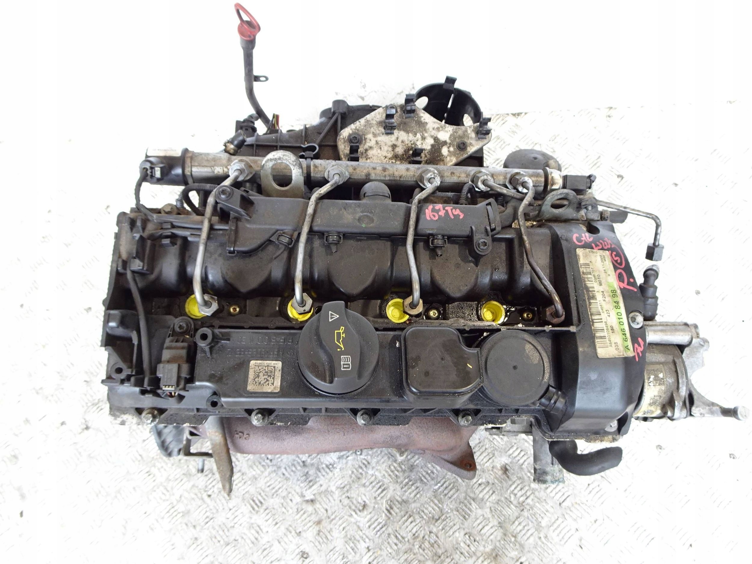Moteur M 156.985 — vue 2