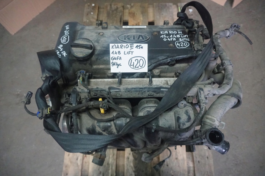 Moteur G4FA — vue 1