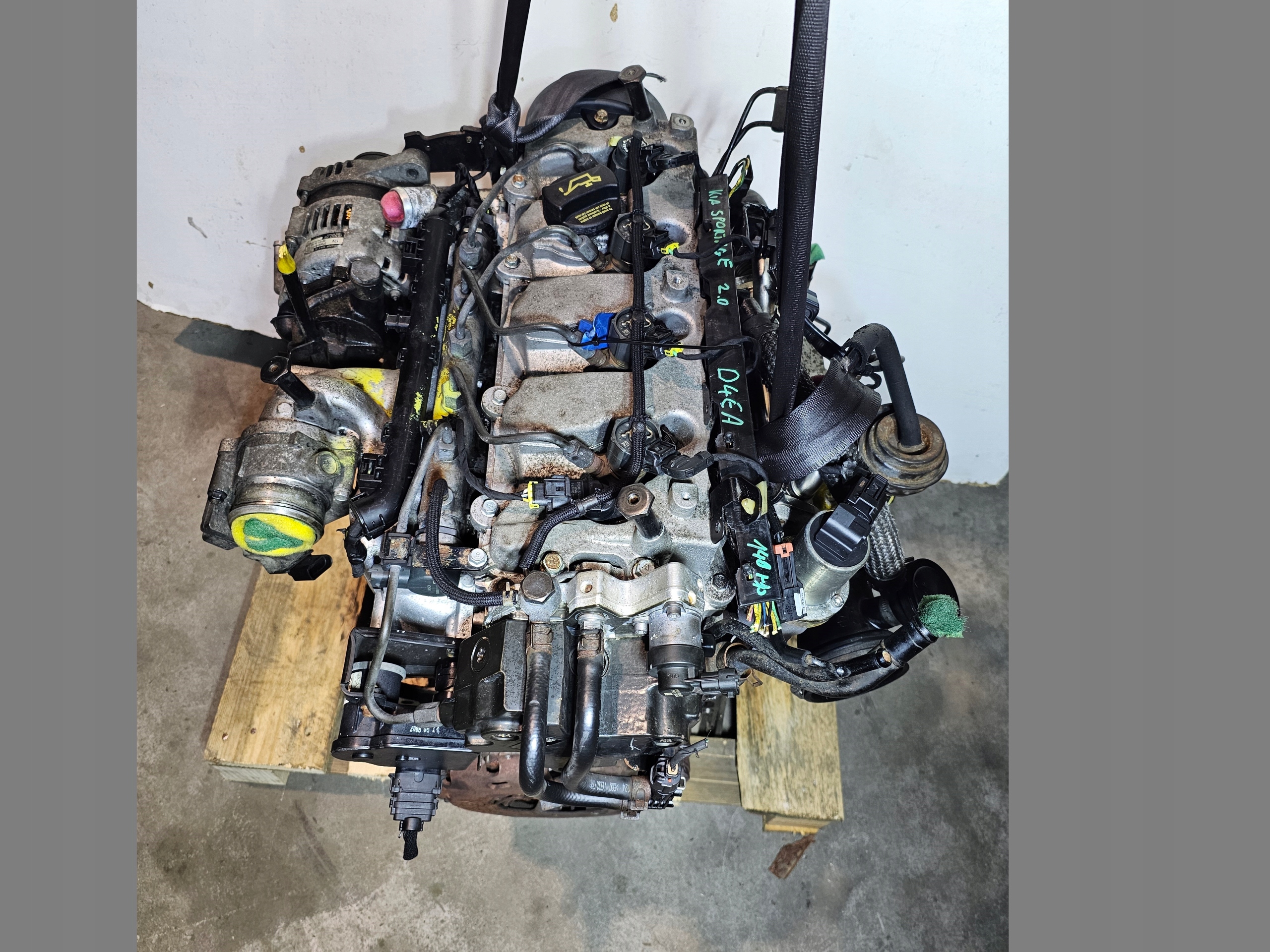 Moteur D4EA — vue 3