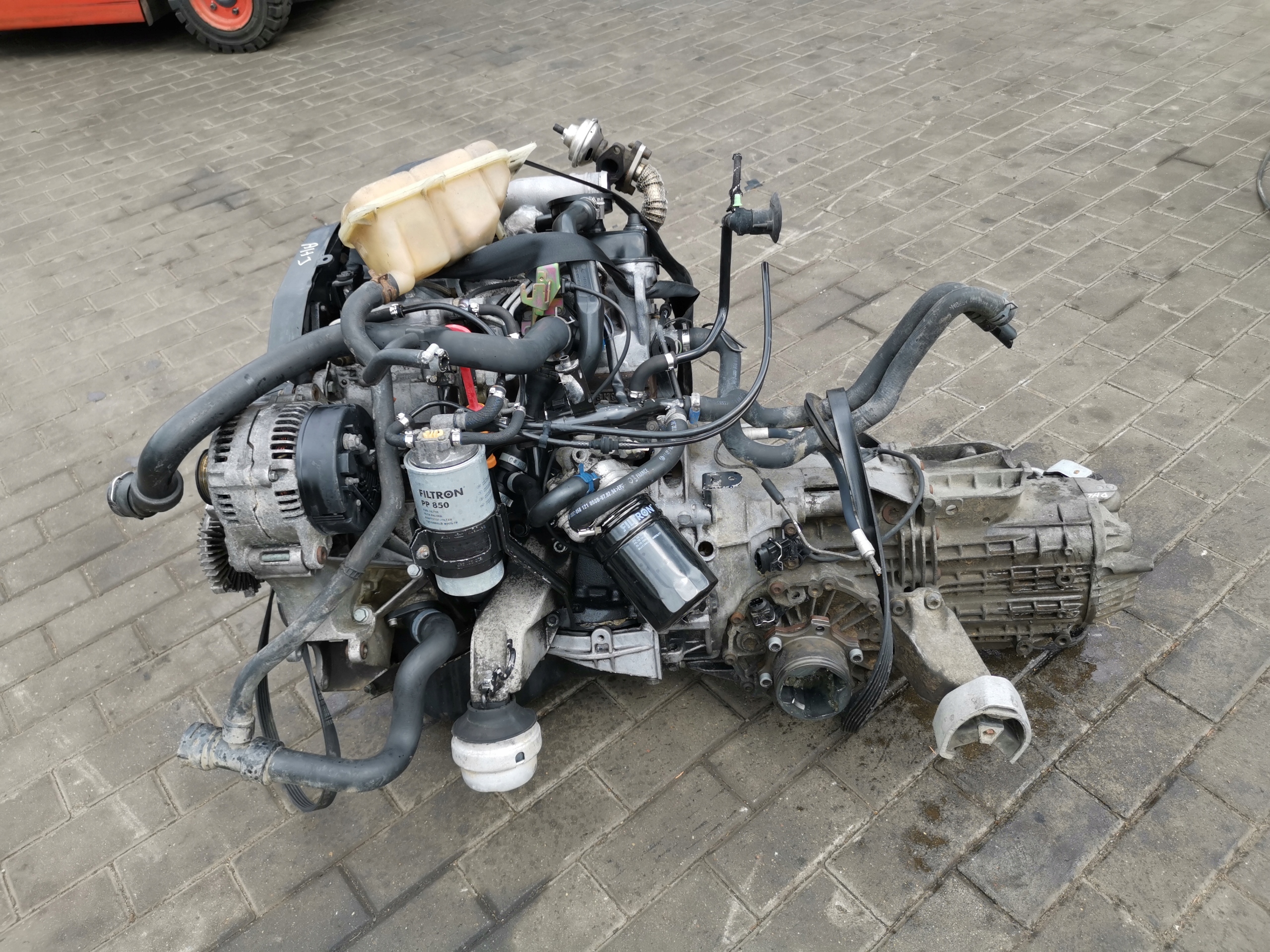Moteur AHU — vue 1