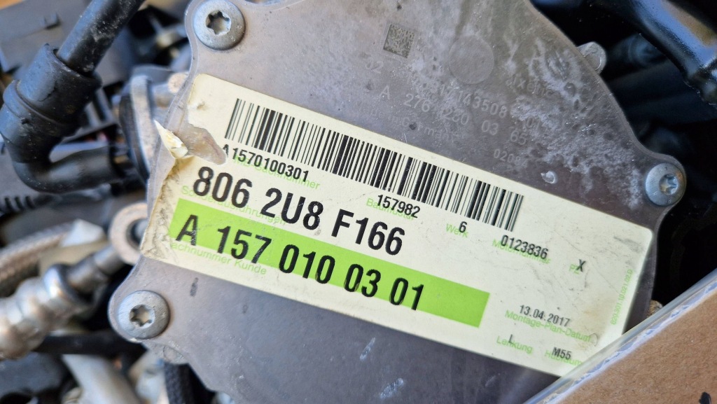 Moteur M 157.982 — vue 3