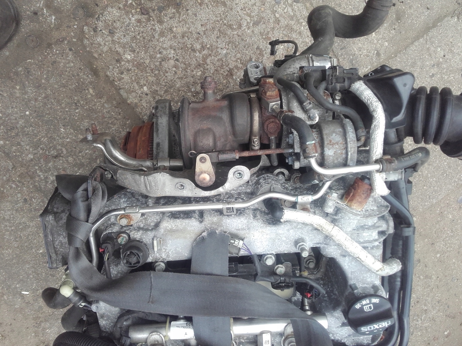 Moteur B 10 XFL — vue 2