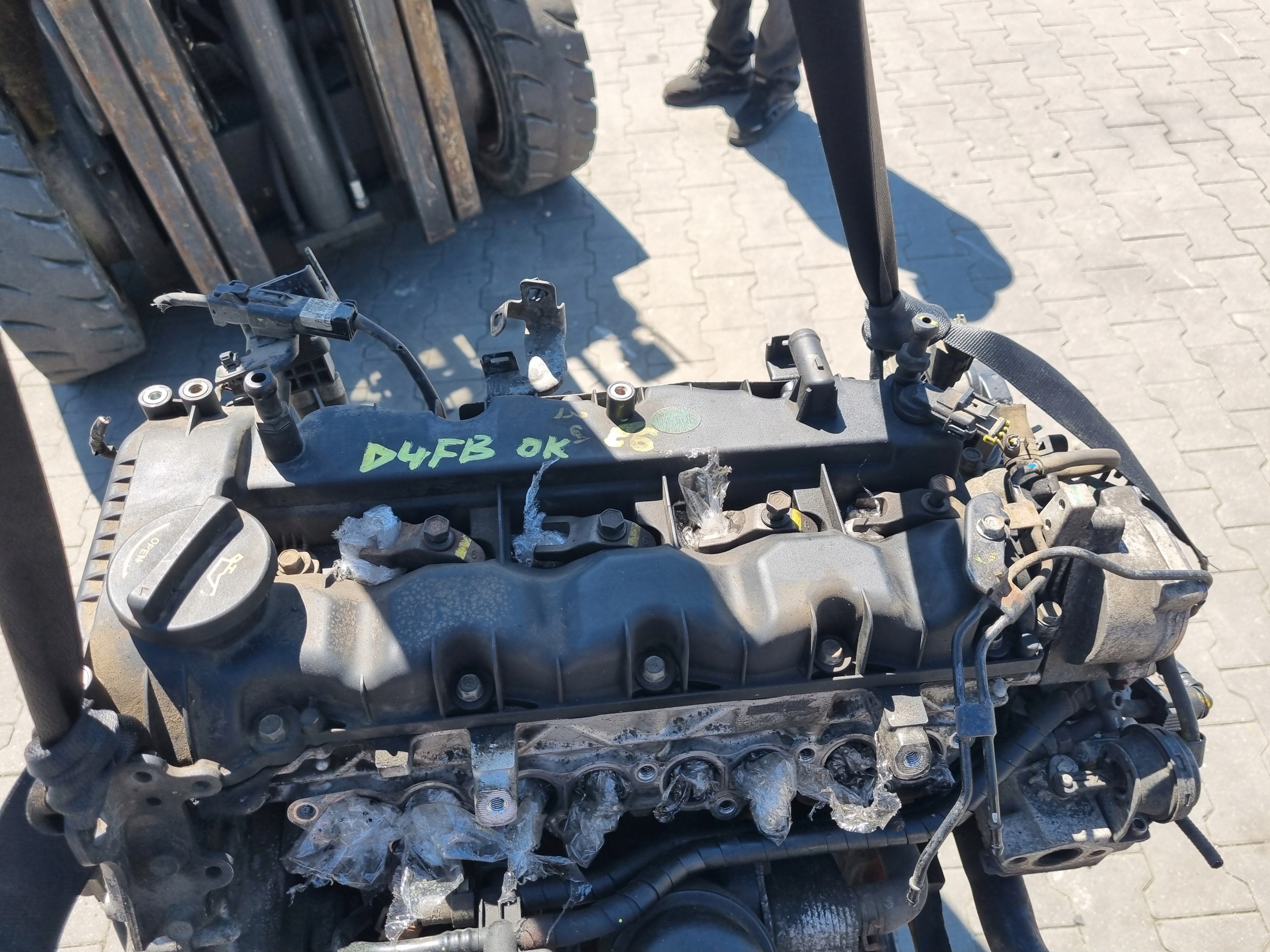 Moteur D4FB — vue 3