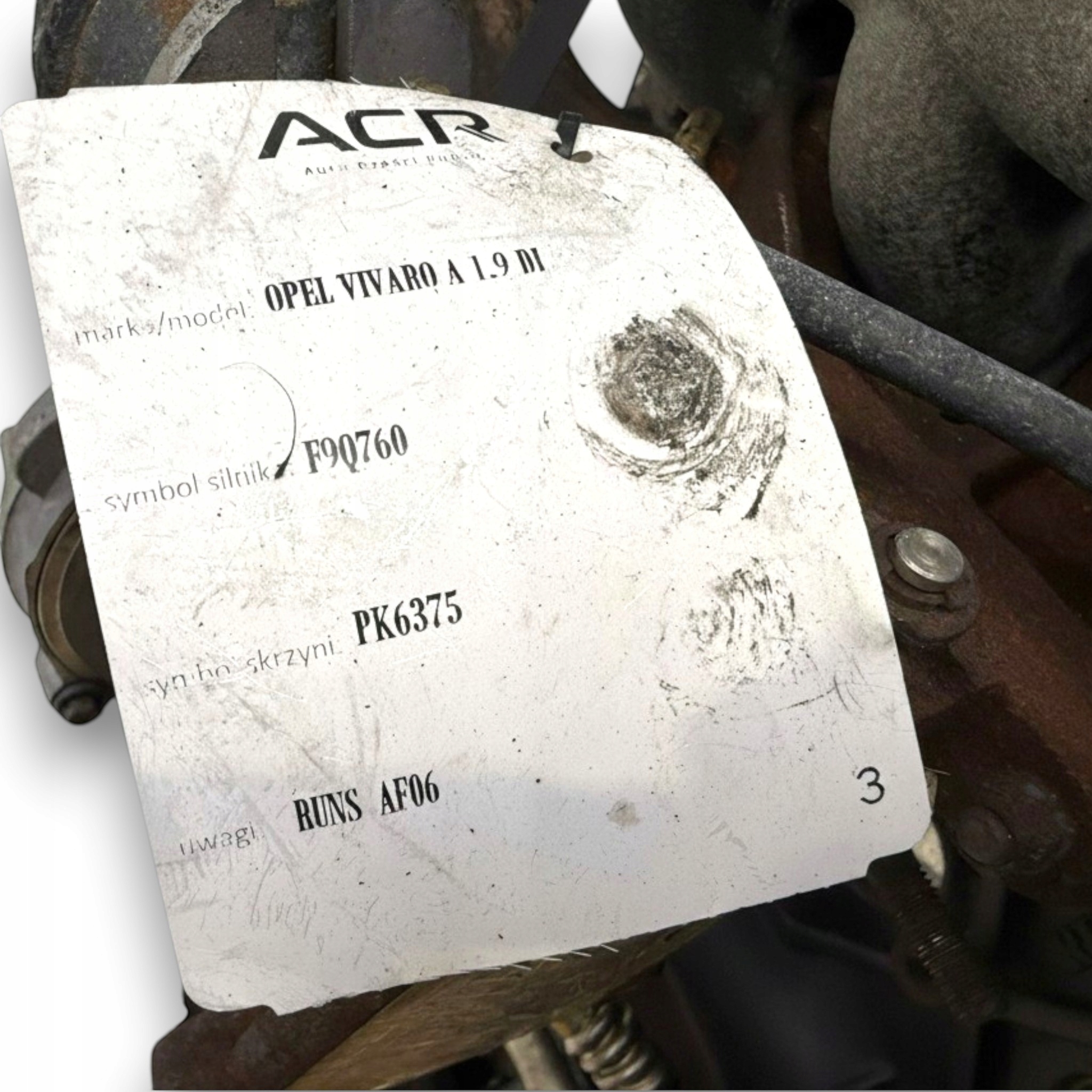 Moteur F9Q 760 — vue 12