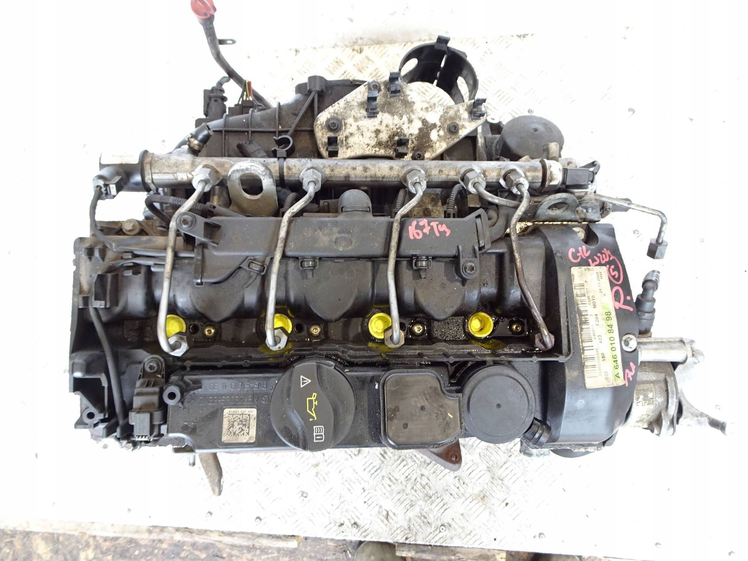 Moteur M 156.985 — vue 3
