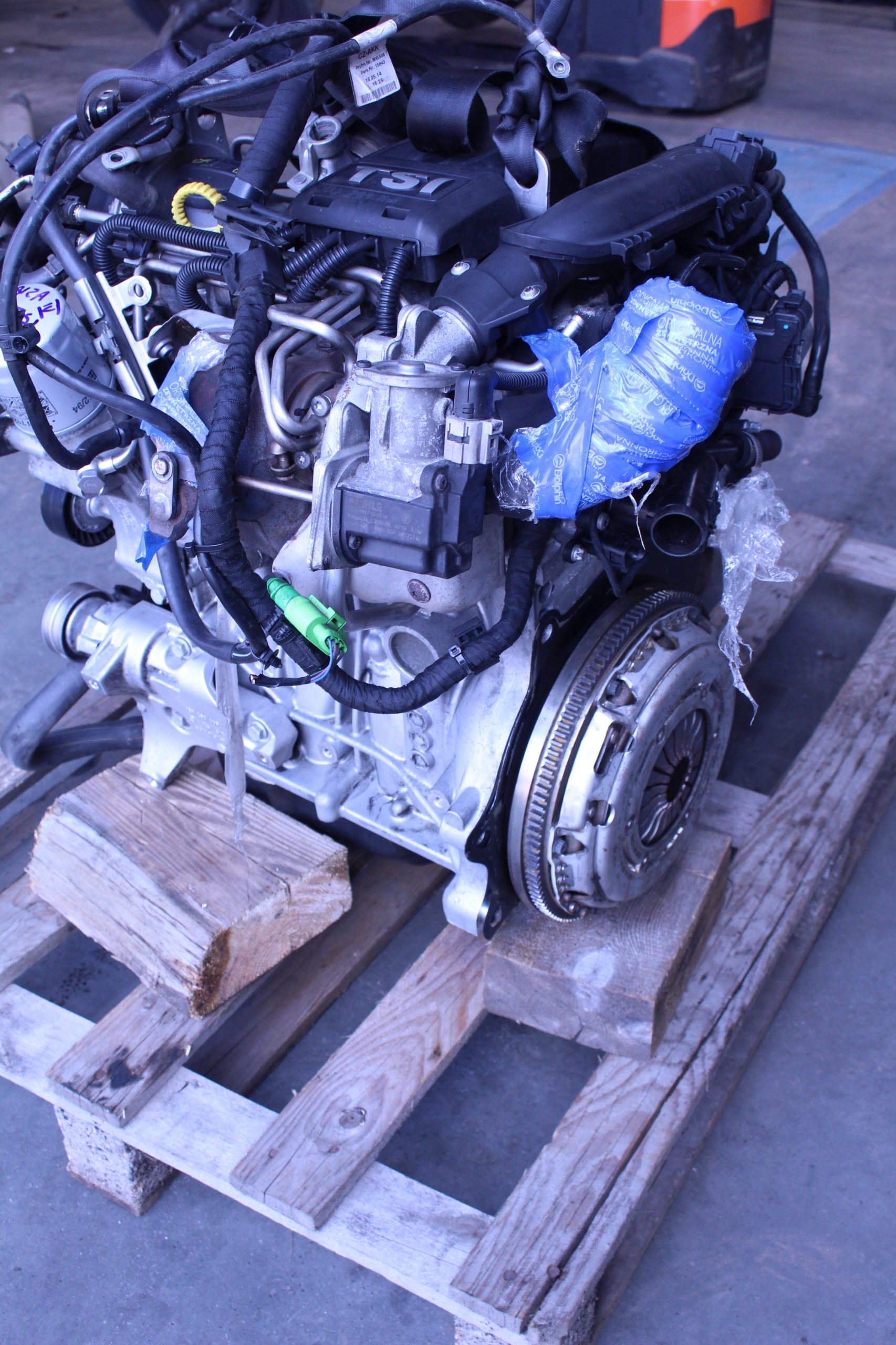 Moteur CBZA — vue 2