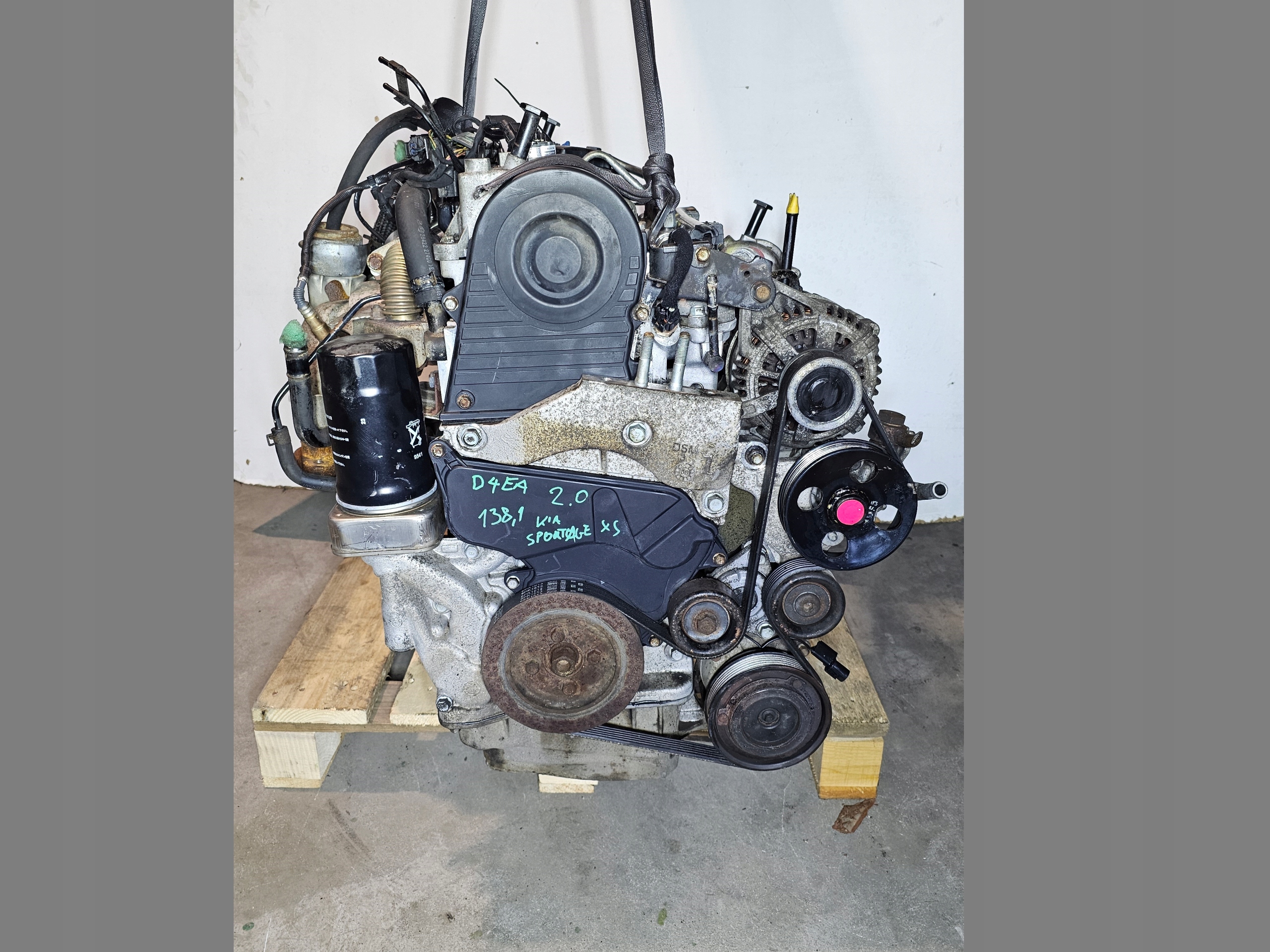 Moteur D4EA — vue 1
