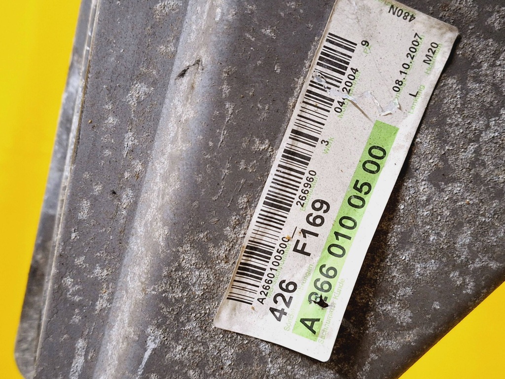 Moteur M 266.960 — vue 3