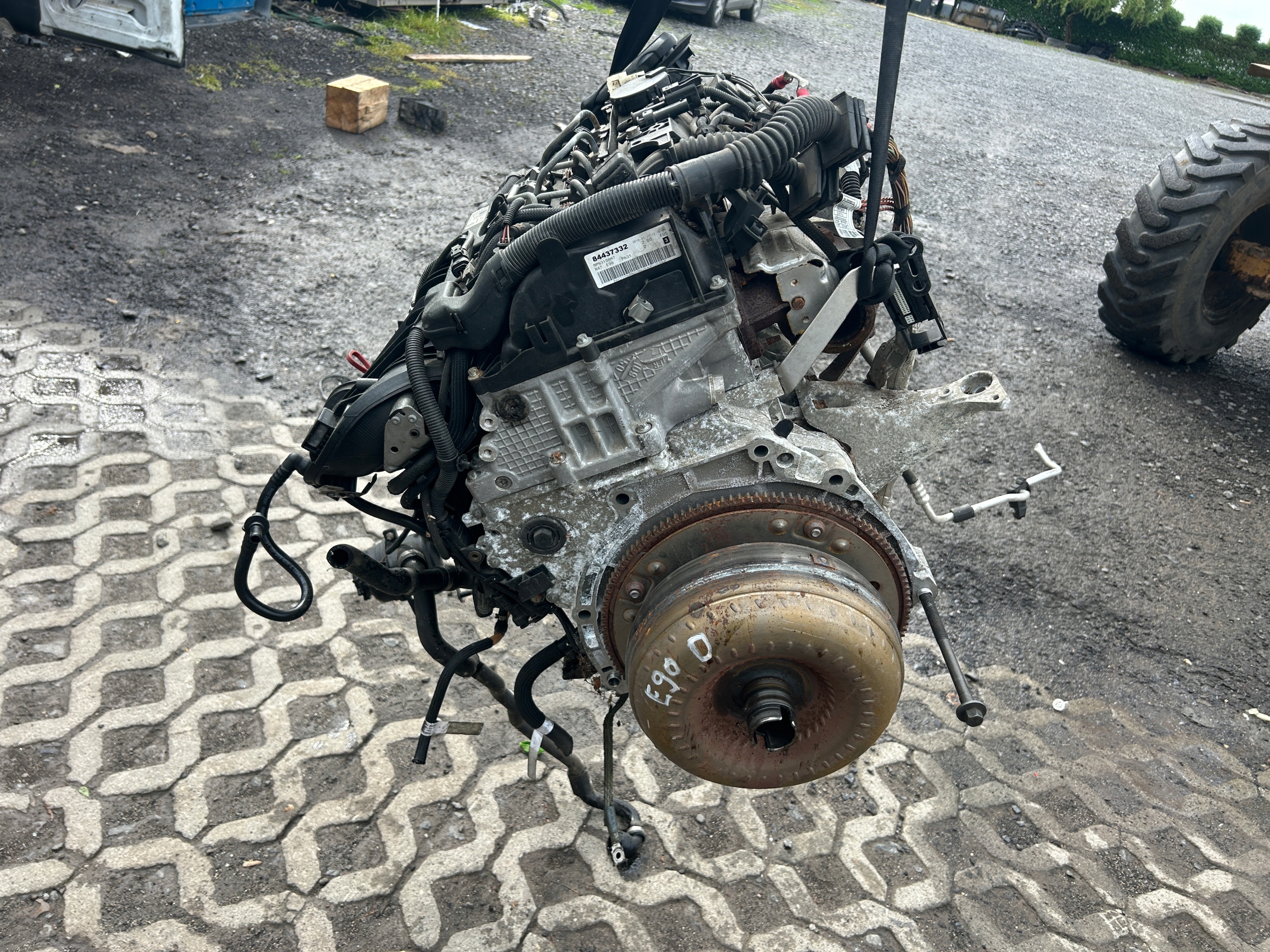 Moteur N47 D20 C — vue 2