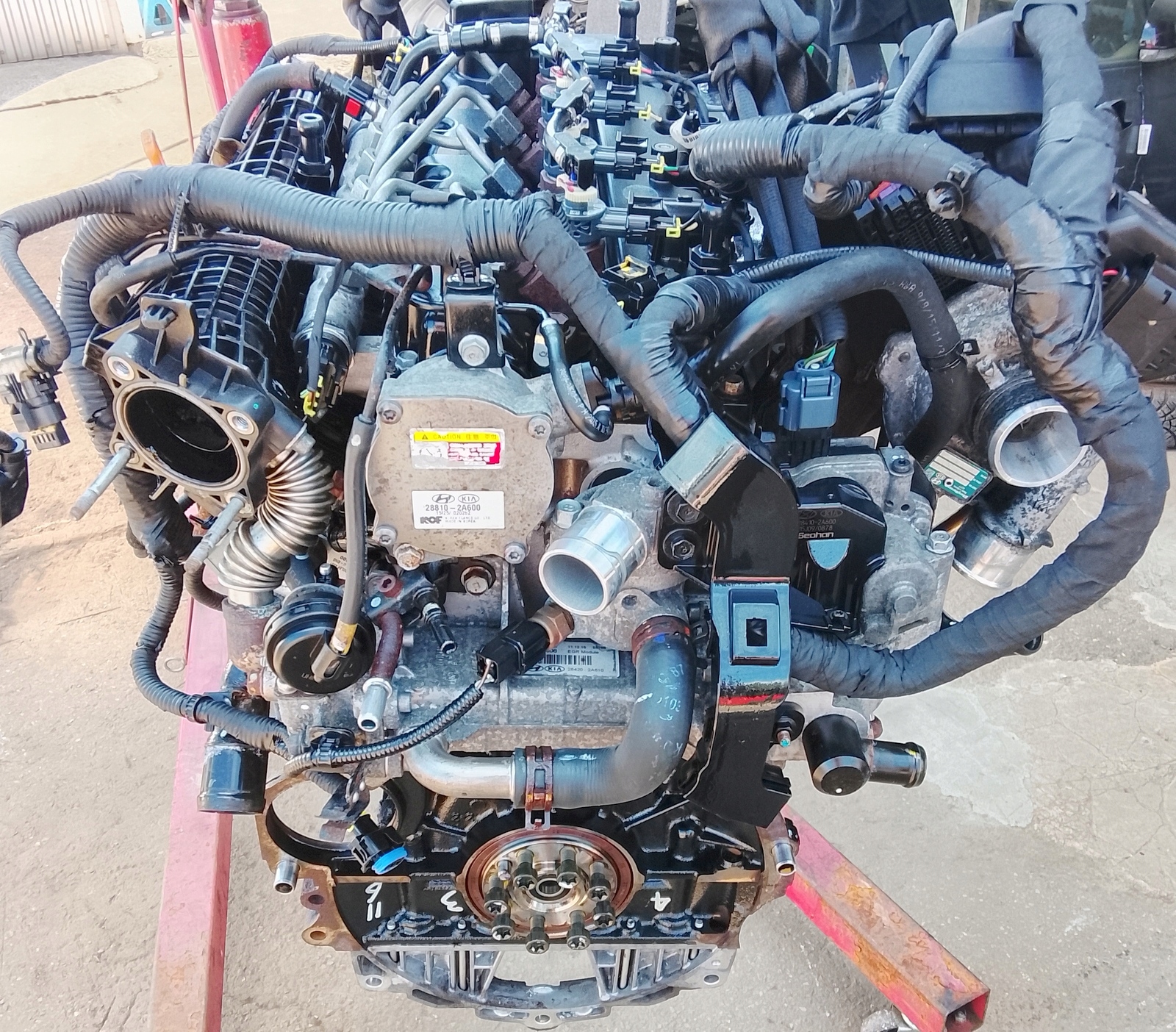 Moteur D4FB — vue 4