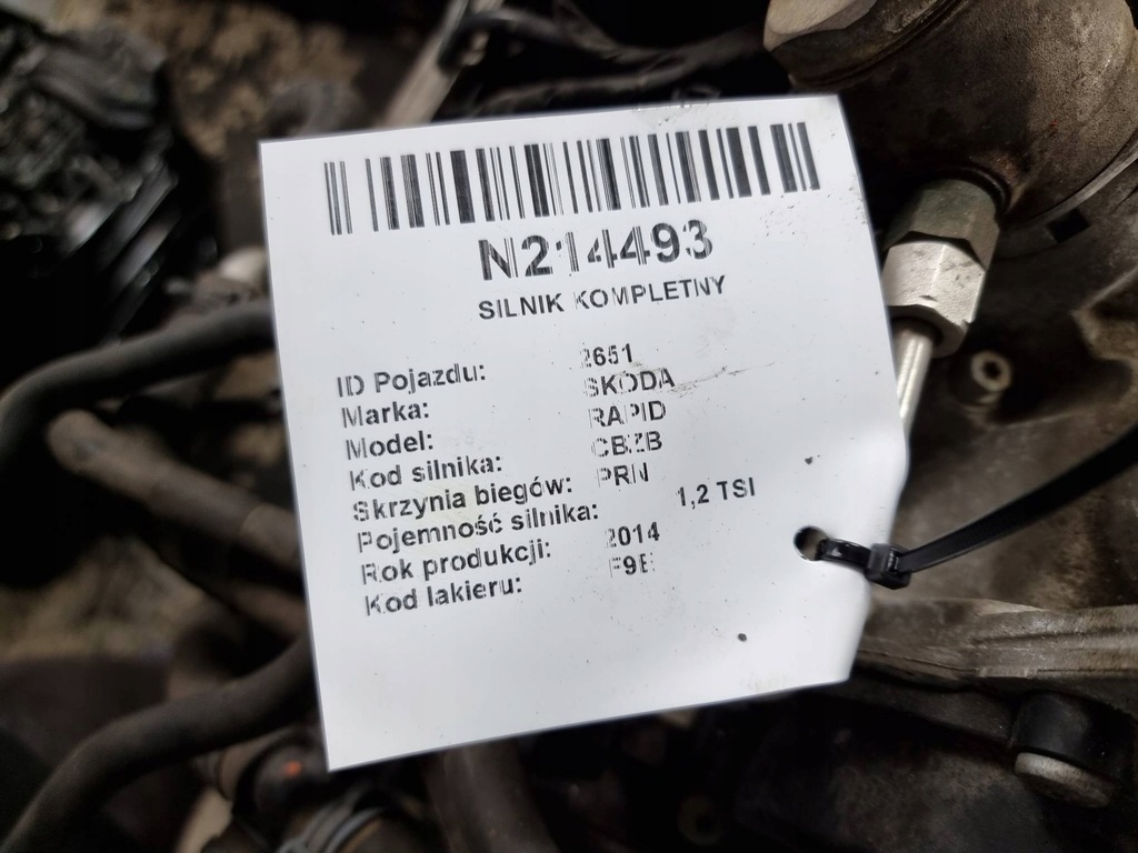 Moteur CBZA — vue 2