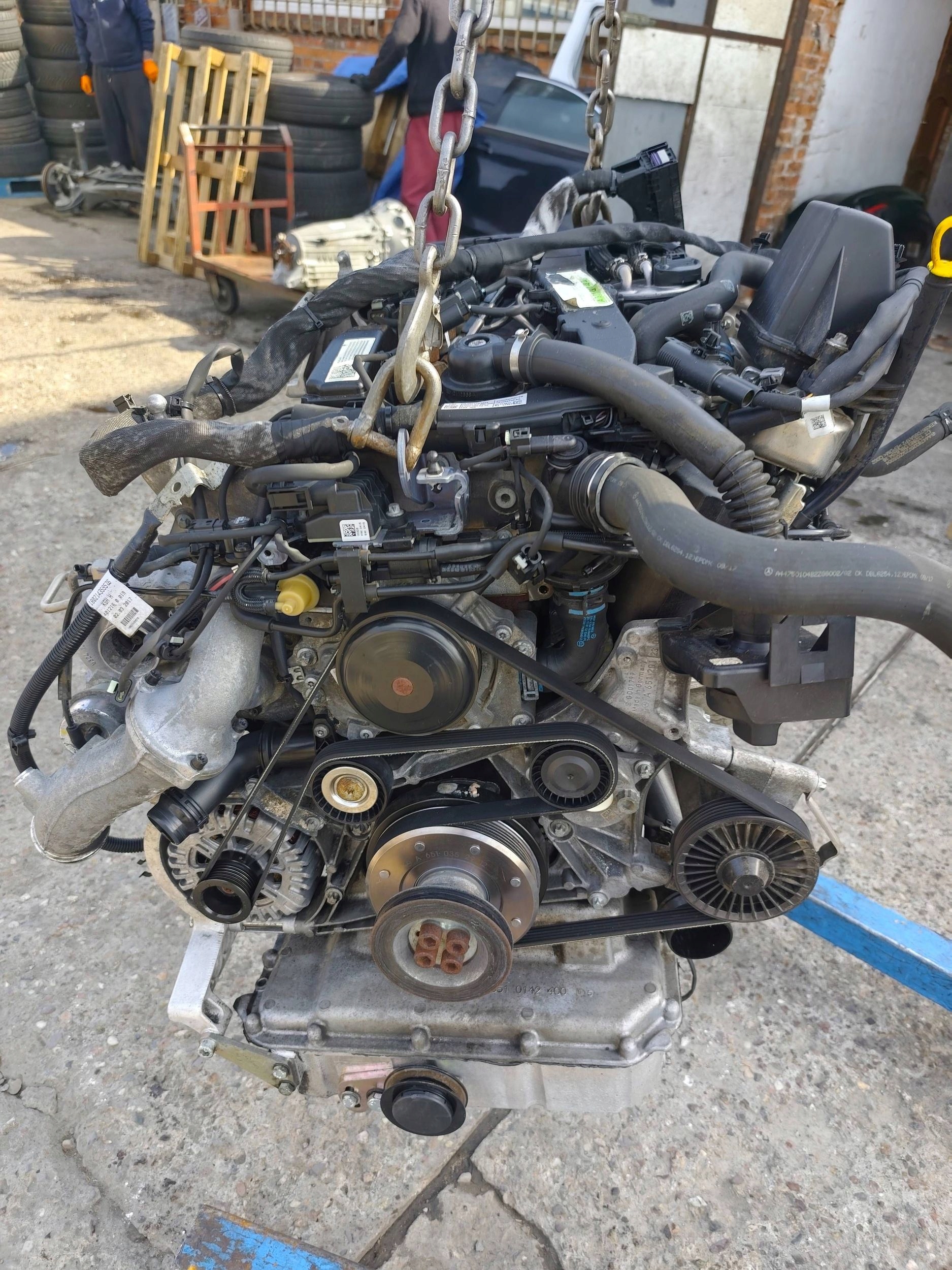 Moteur M 111.950 — vue 3
