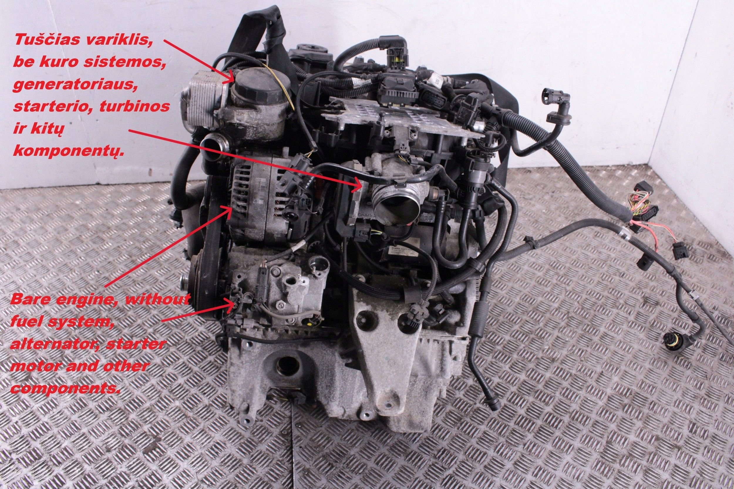 Moteur N20 B20 A — vue 1