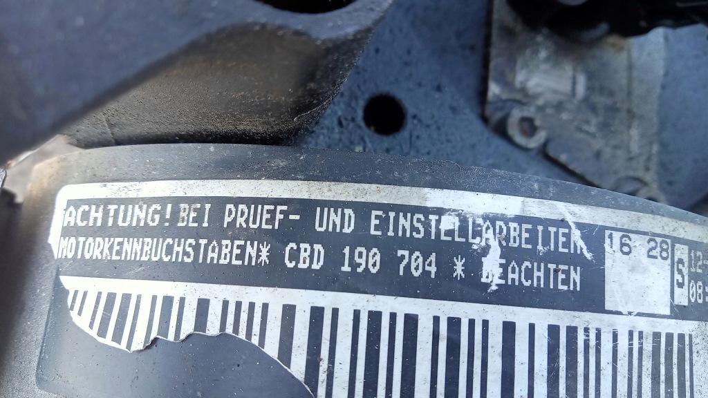 Moteur CBAA — vue 2