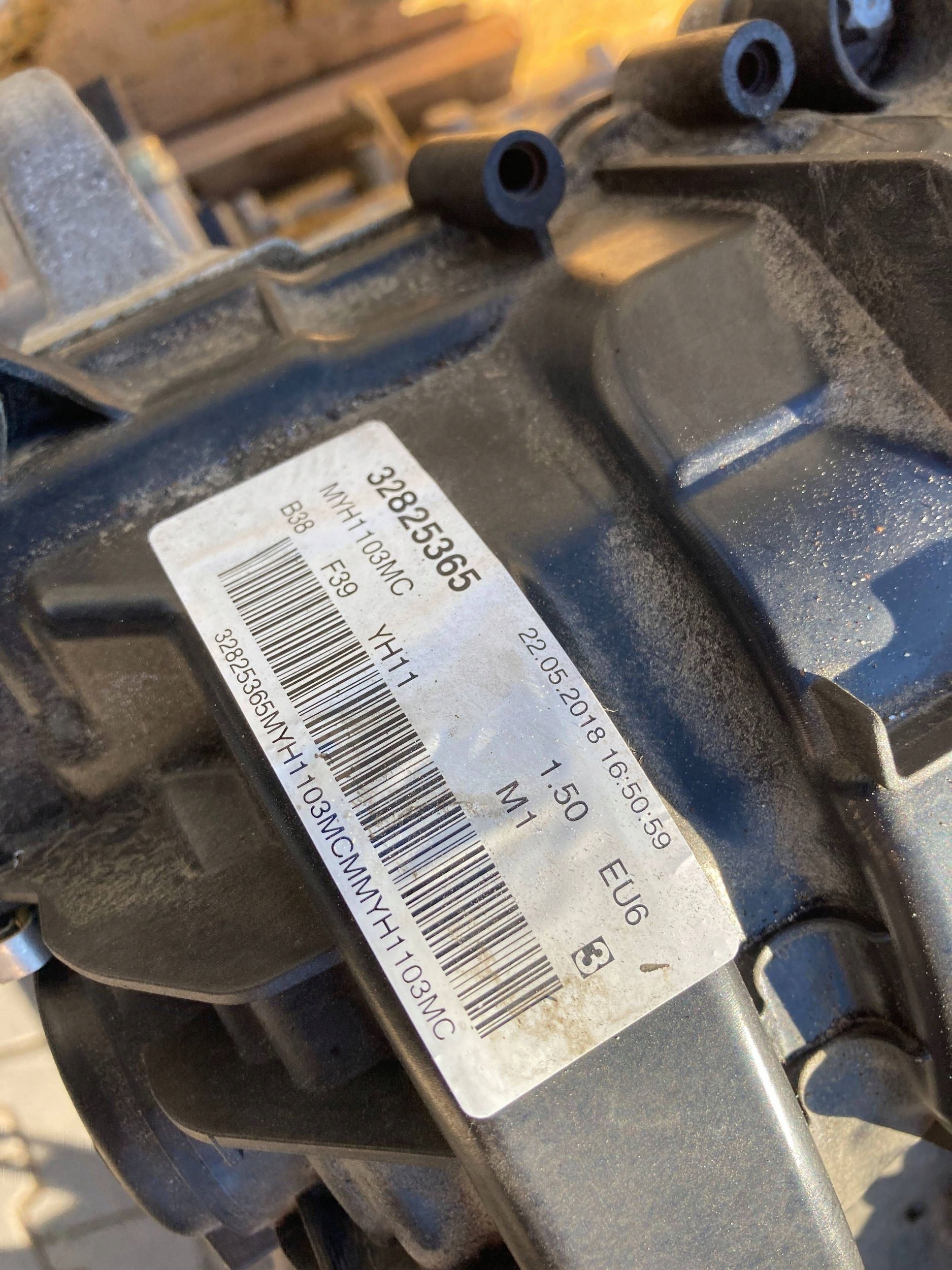 Moteur B38 A15 A — vue 2