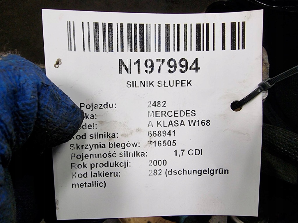 Moteur OM 668.941 — vue 2