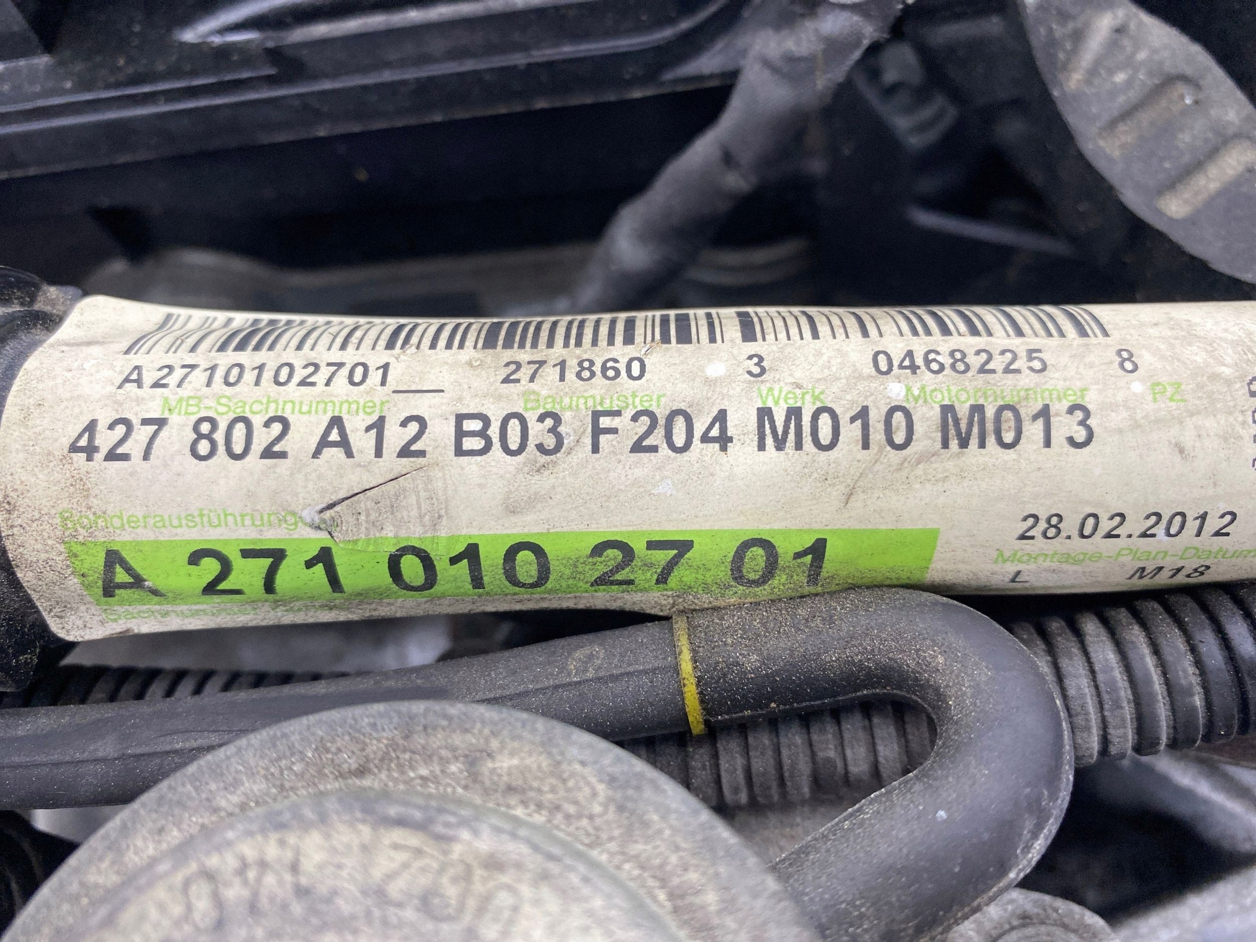 Moteur M 271.820 - Image 6