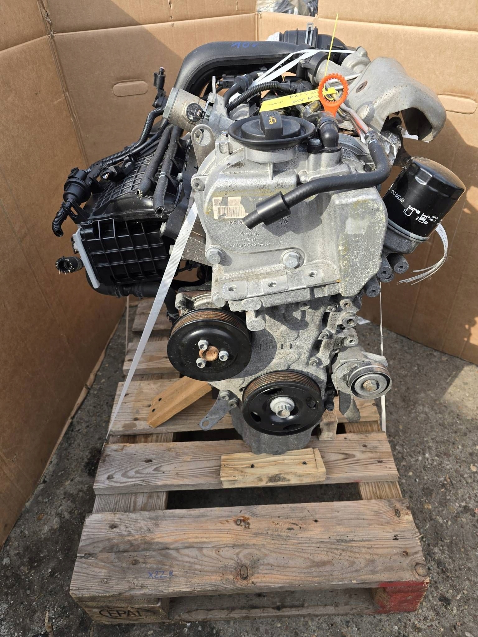 Moteur CAXA — vue 1